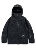 Men's Burton [ak] Acamar GORE-TEX PRO 3L Jacket - True Black - Burton Jacket Outerwear