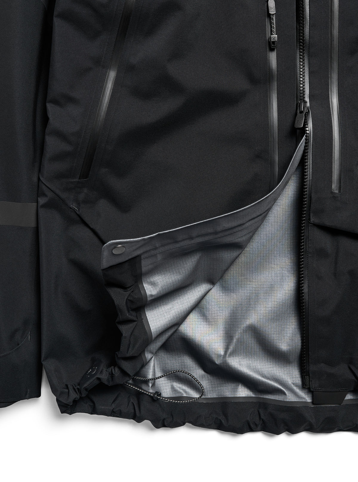Men's Burton [ak] Acamar GORE-TEX PRO 3L Jacket - True Black - Burton Jacket Outerwear - alternate view 6