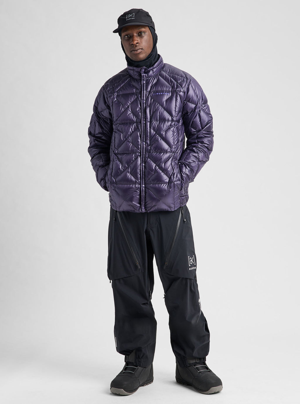 Men's Burton [ak] Tuvak GORE-TEX C-Knit 3L Pants - True Black - Burton Pants Outerwear - alternate view 2