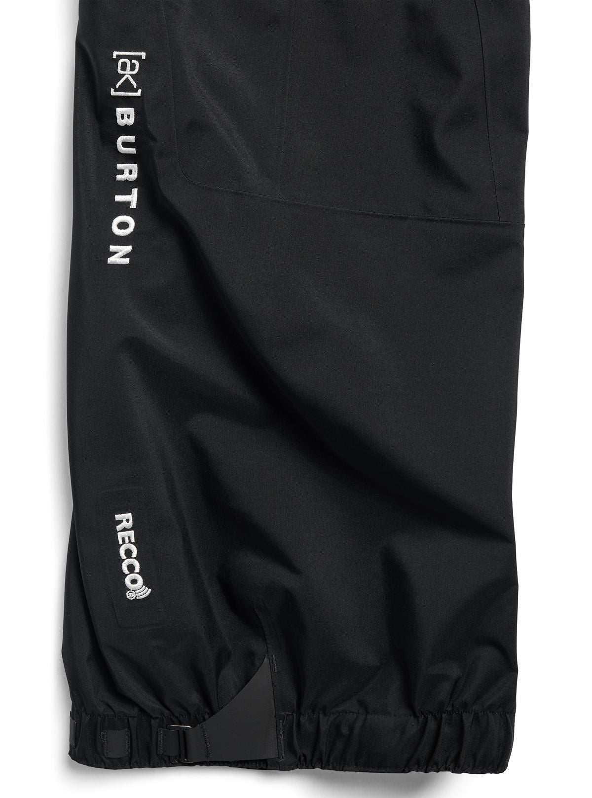 Men's Burton [ak] Acamar GORE-TEX PRO 3L Bib Pants - True Black - Burton Bibs Outerwear - alternate view 8