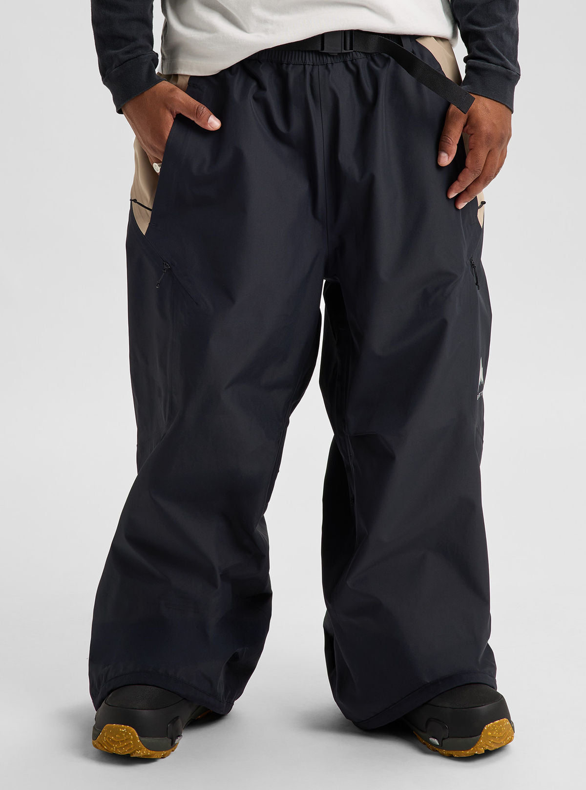 Burton Futuretrust 3L Pants - True Black/Summit Taupe - Burton Pants Outerwear - alternate view 3