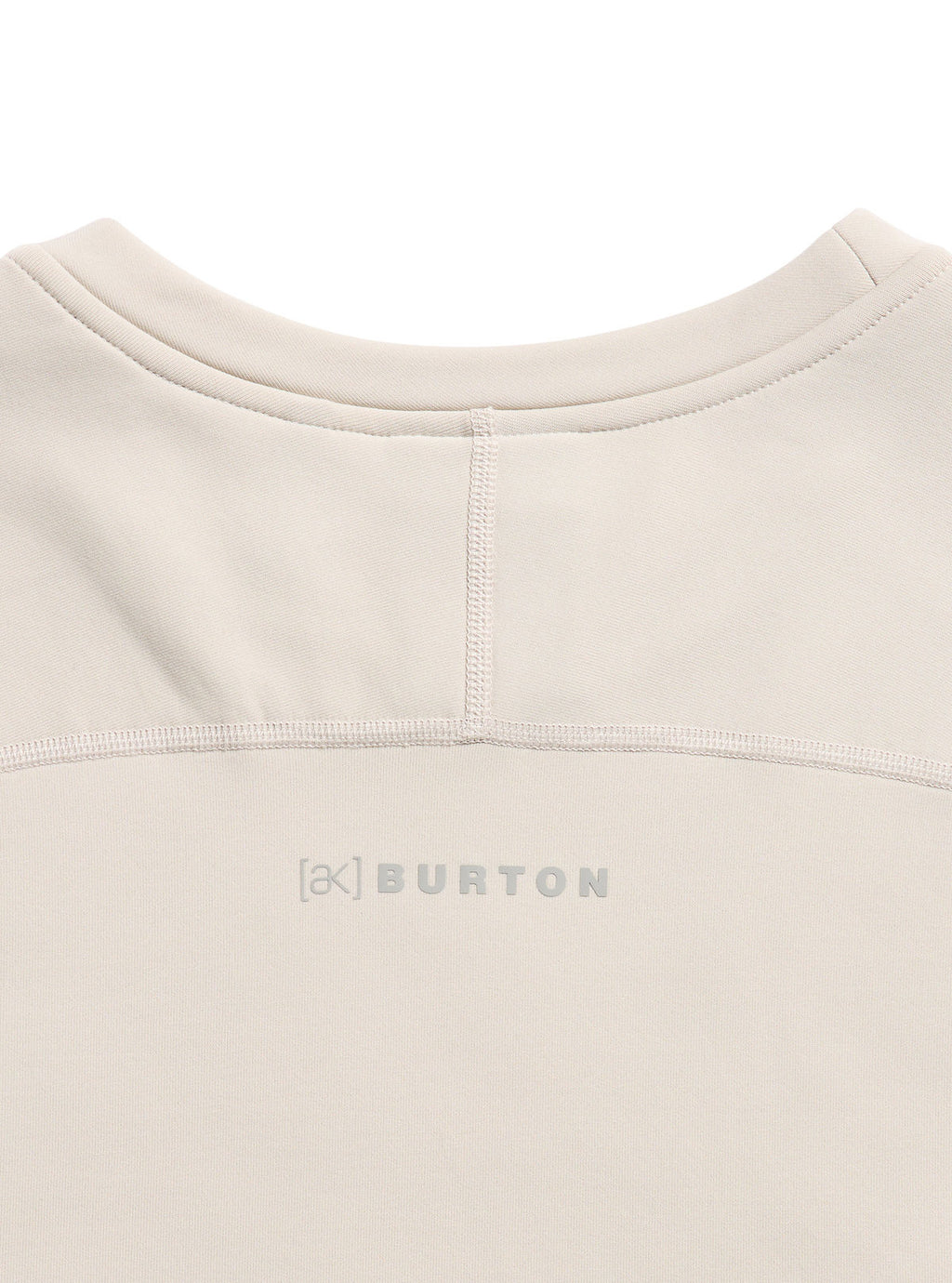 Men's Burton [ak] Baker Stretch Fleece Crew - Chinchilla Gray - Burton Crew Neck Mid - alternate view 6