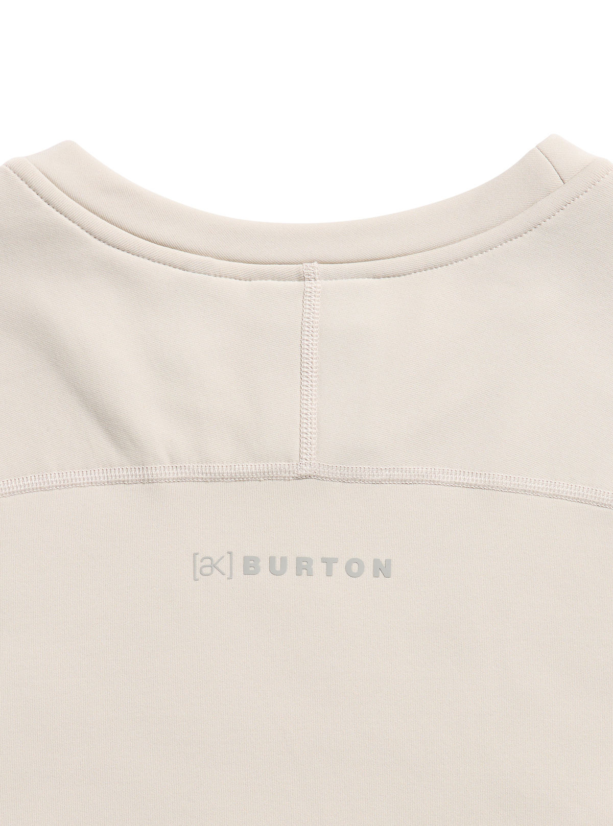 Men's Burton [ak] Baker Stretch Fleece Crew - Chinchilla Gray - Burton Crew Neck Mid - alternate view 6