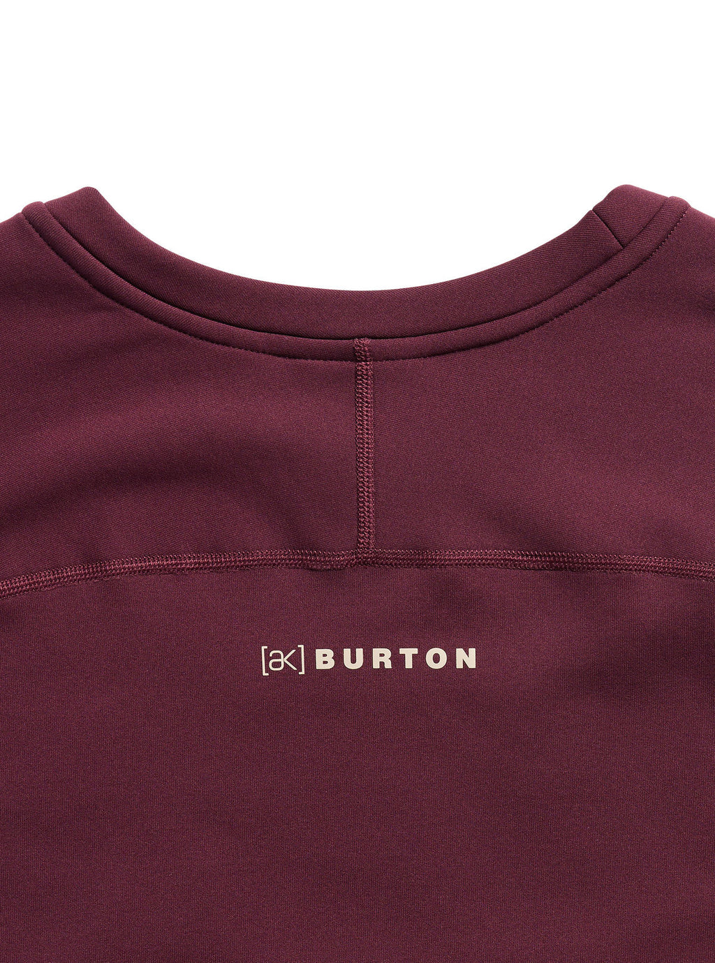 Men's Burton [ak] Baker Stretch Fleece Crew - Rum Raisin - Burton Crew Neck Mid - alternate view 6