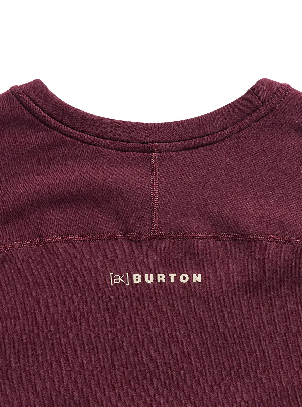 Men's Burton [ak] Baker Stretch Fleece Crew - Rum Raisin - Burton Crew Neck Mid - alternate view 6