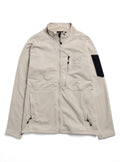 Men's Burton [ak] Baker Stretch Fleece Full-Zip - Chinchilla Gray - Burton Jacket Mid