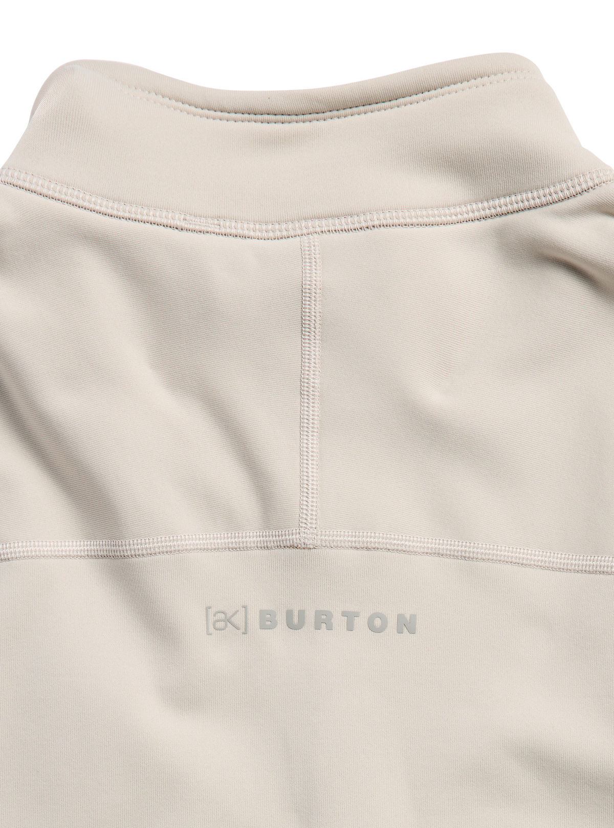 Men's Burton [ak] Baker Stretch Fleece Full-Zip - Chinchilla Gray - Burton Jacket Mid - alternate view 6