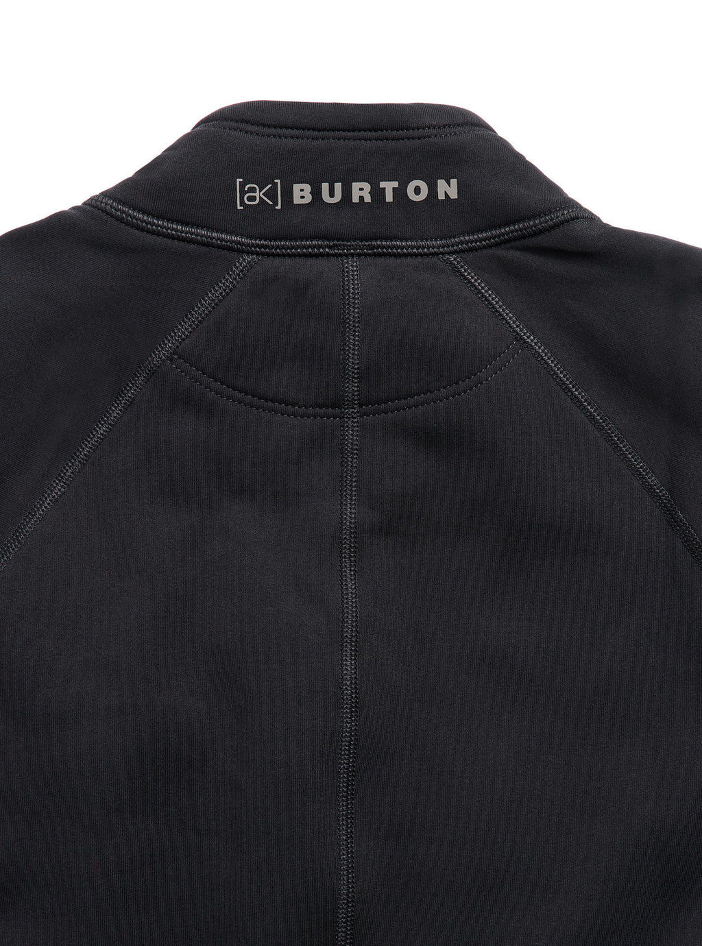 Women's Burton [ak] Baker Stretch Fleece Full-Zip - True Black - Burton Jacket Mid - alternate view 6