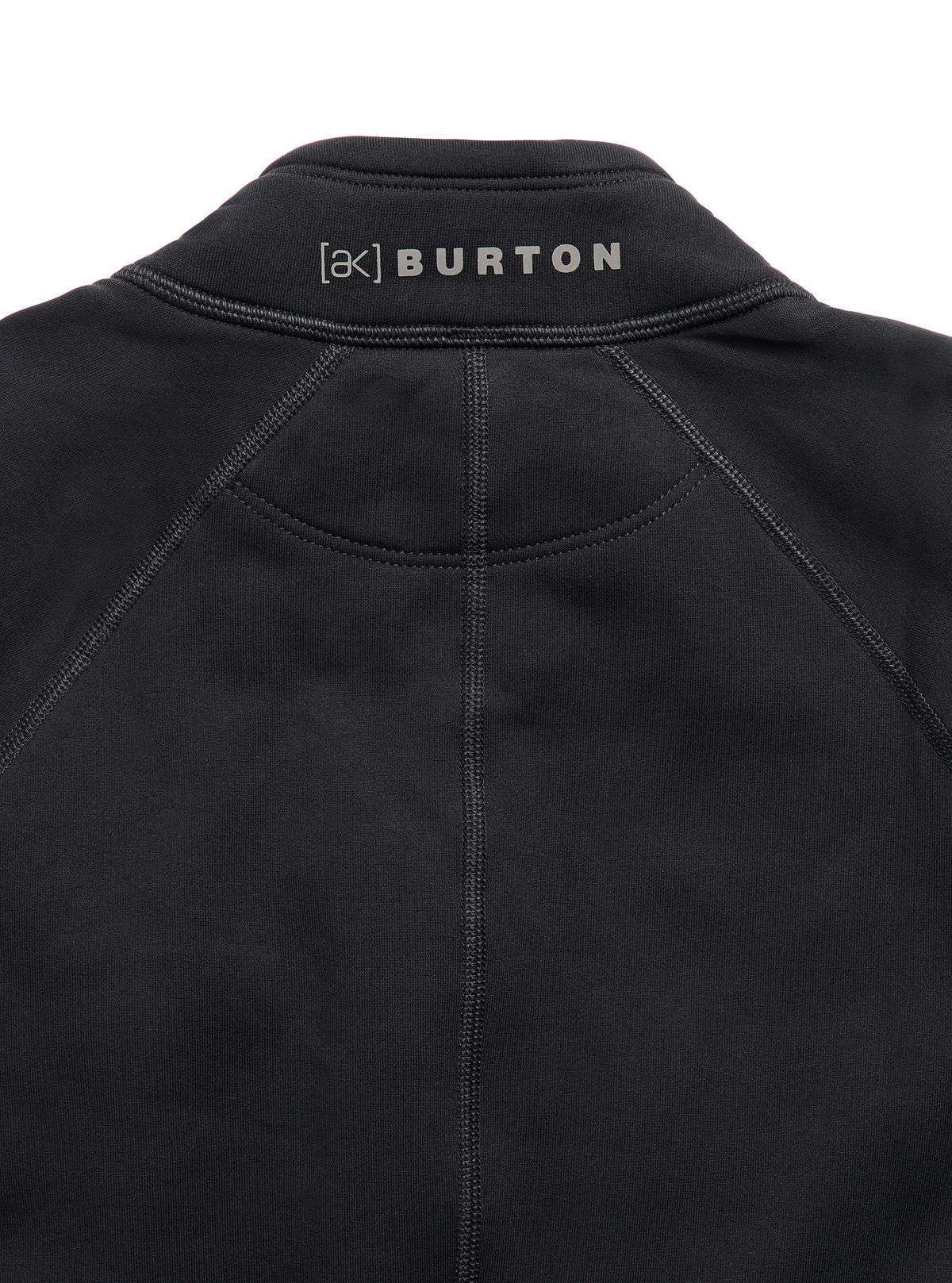 Women's Burton [ak] Baker Stretch Fleece Full-Zip - True Black - Burton Jacket Mid - alternate view 6