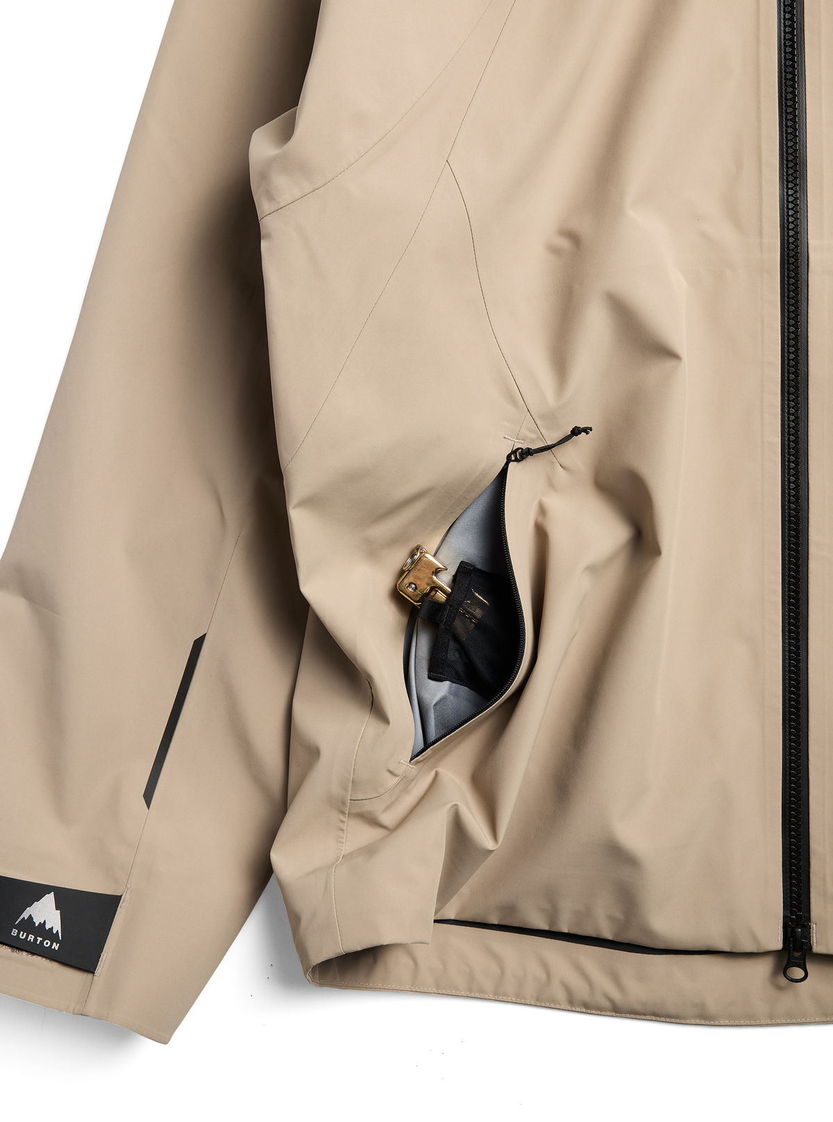 Burton Futuretrust 3L Jacket - Summit Taupe - Burton Jacket Outerwear - alternate view 6