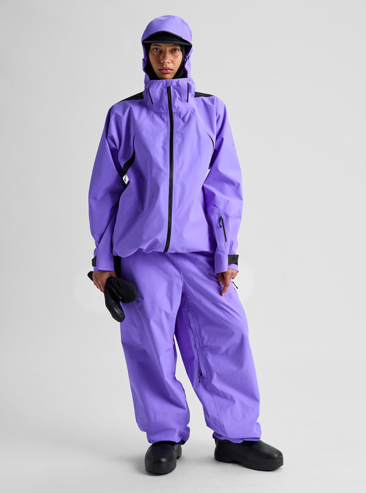 Burton Futuretrust 3L Jacket - Purple Voltage/True Black - Burton Jacket Outerwear - alternate view 9