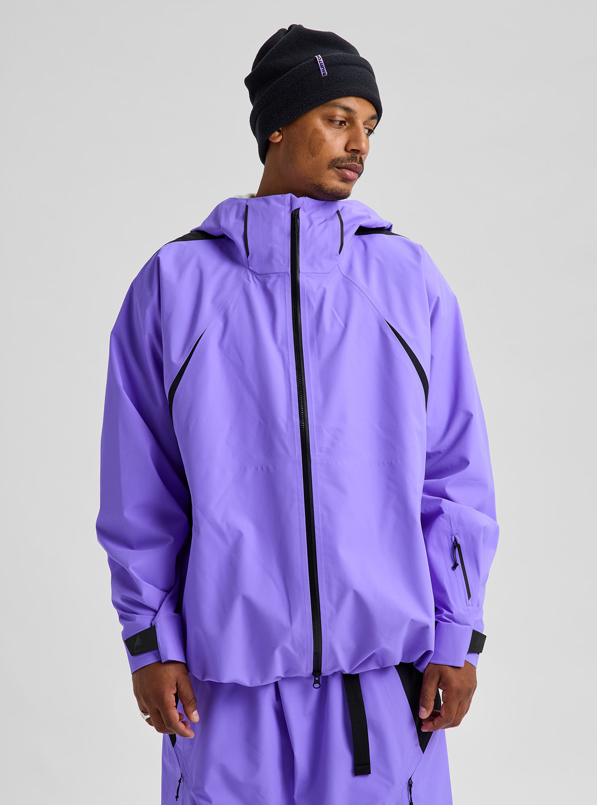 Burton Futuretrust 3L Jacket - Purple Voltage/True Black - Burton Jacket Outerwear - alternate view 3