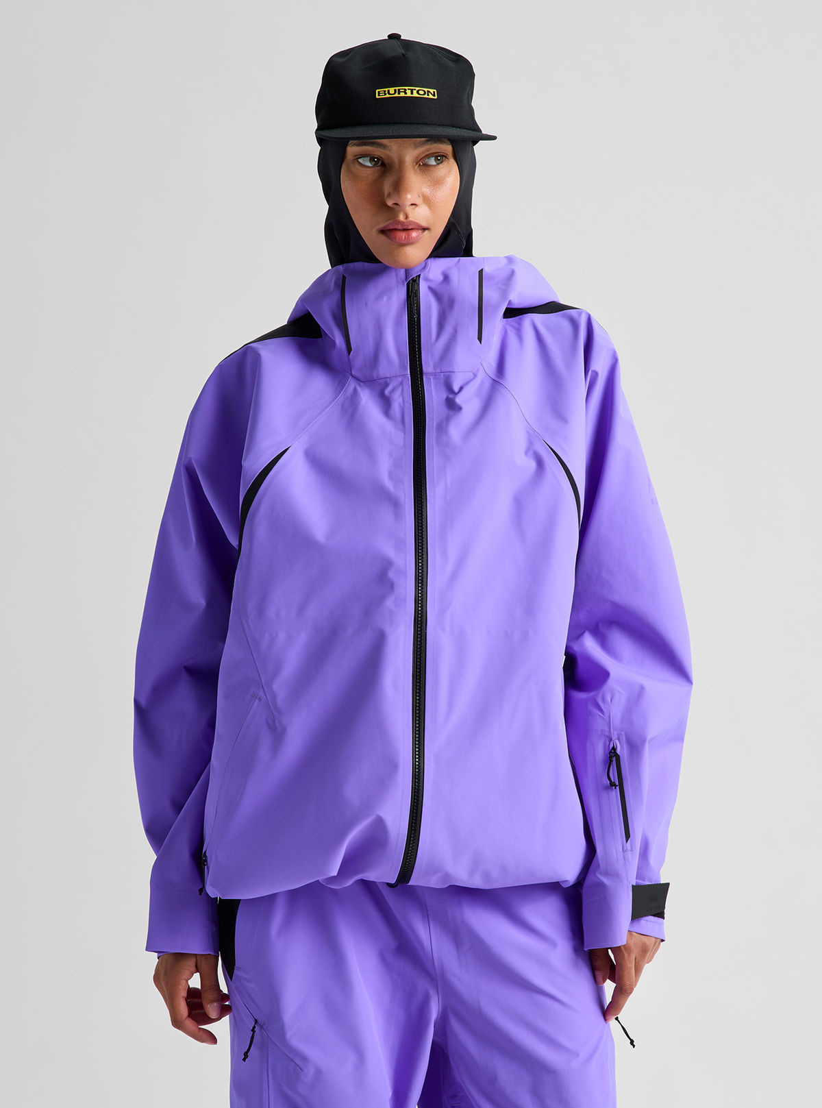 Burton Futuretrust 3L Jacket - Purple Voltage/True Black - Burton Jacket Outerwear - alternate view 10