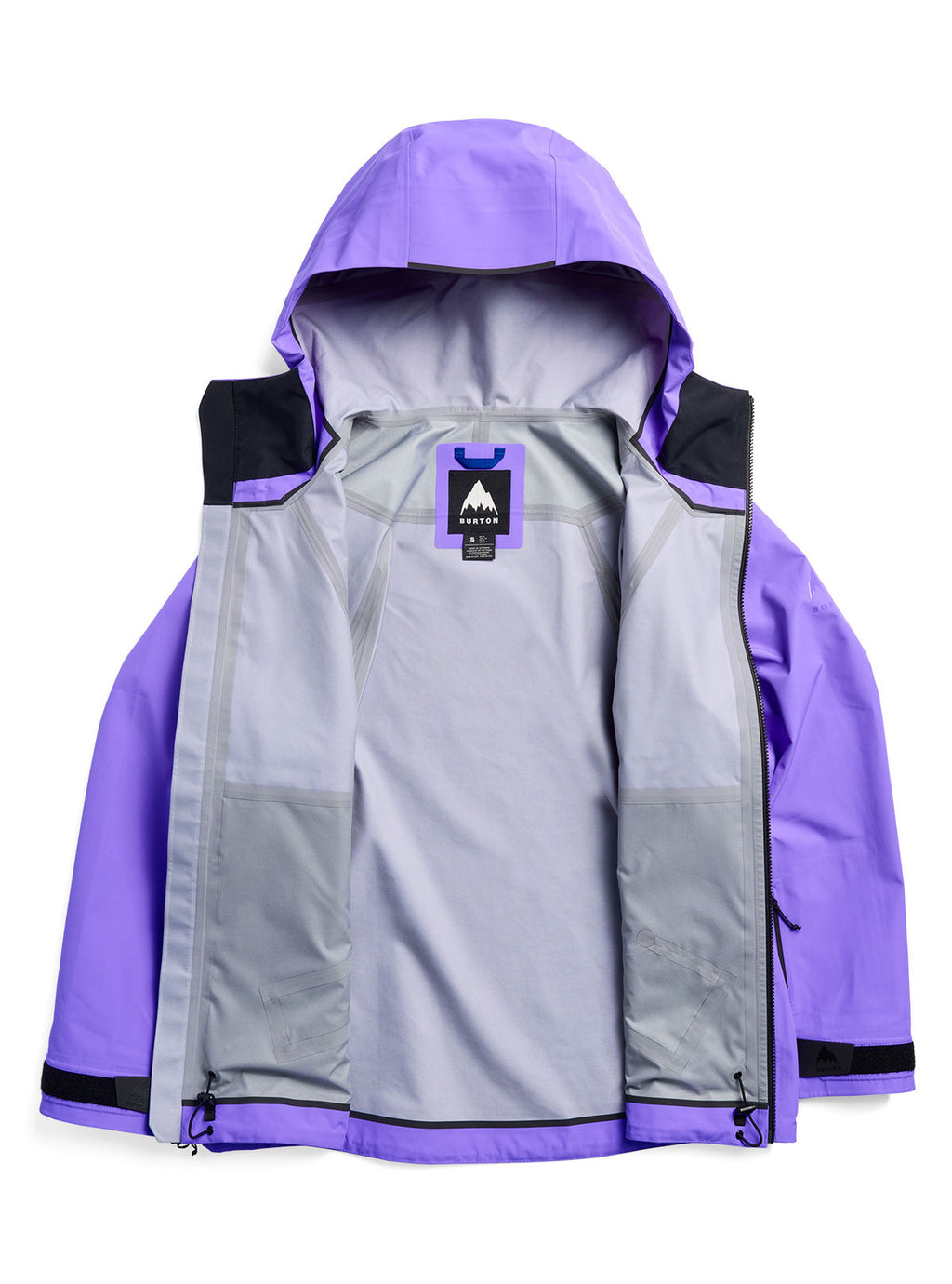 Burton Futuretrust 3L Jacket - Purple Voltage/True Black - Burton Jacket Outerwear - alternate view 8