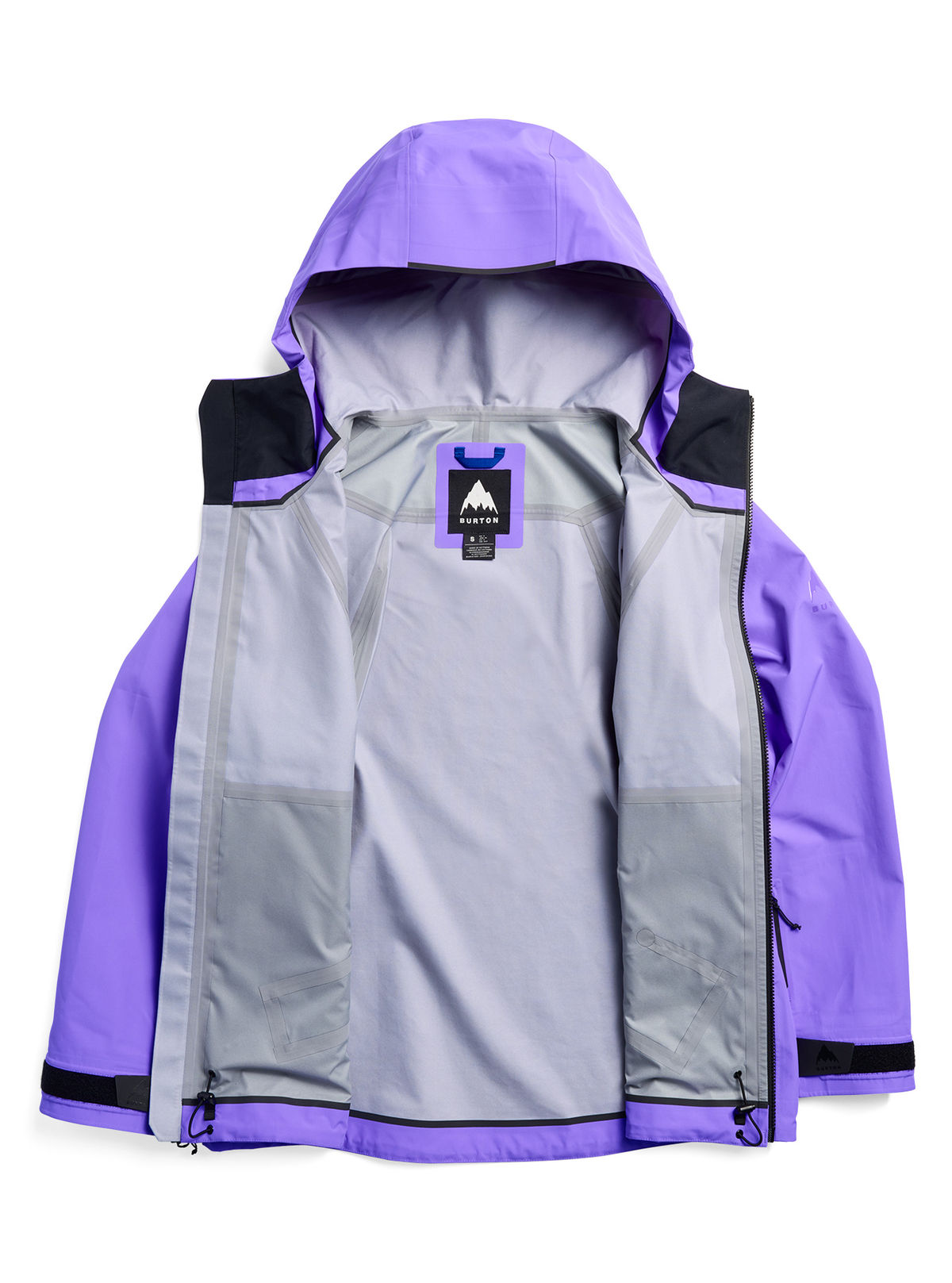 Burton Futuretrust 3L Jacket - Purple Voltage/True Black - Burton Jacket Outerwear - alternate view 8