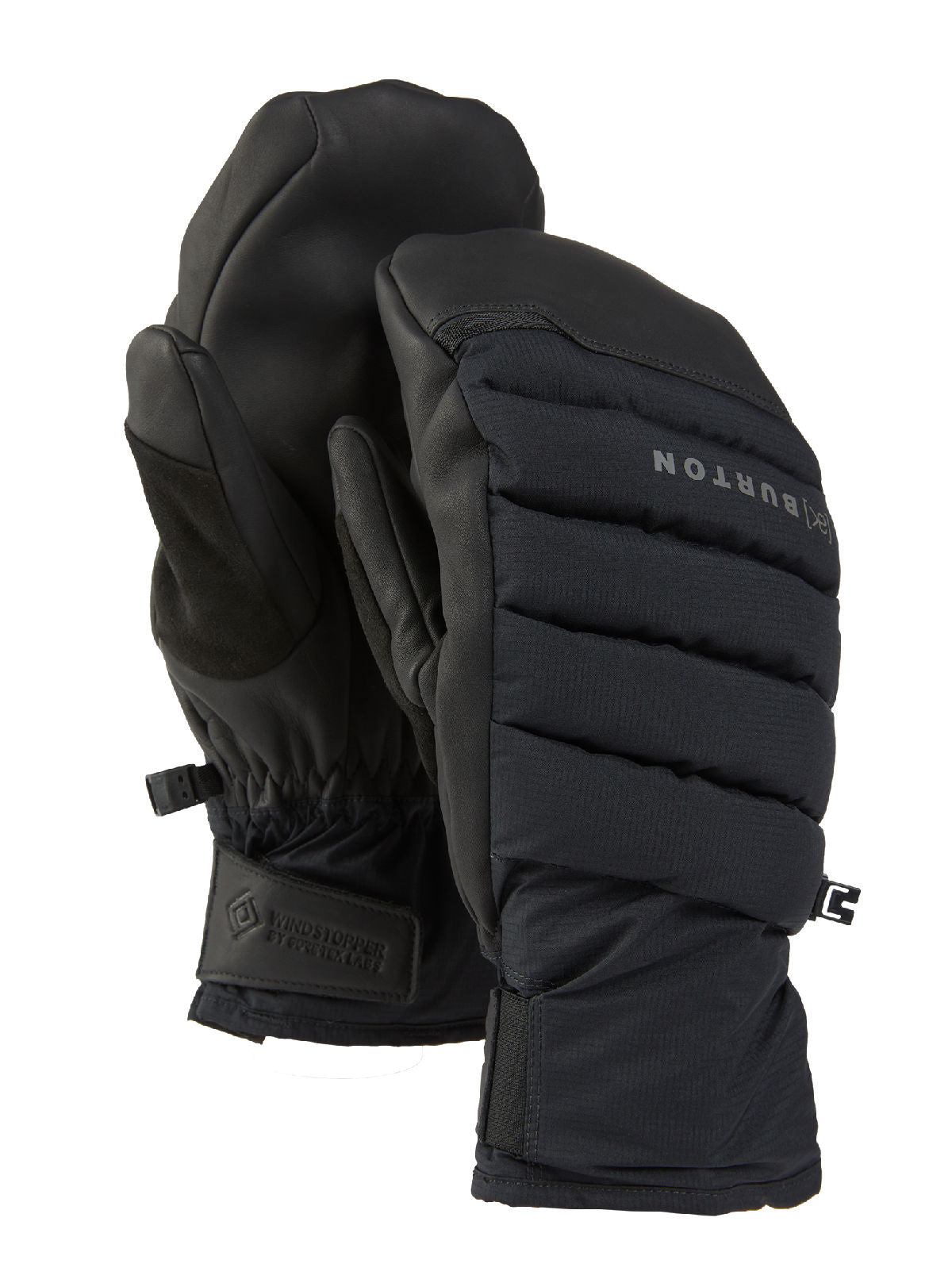 Burton [ak] Windstopper Oven Mittens - True Black - Burton Mitts