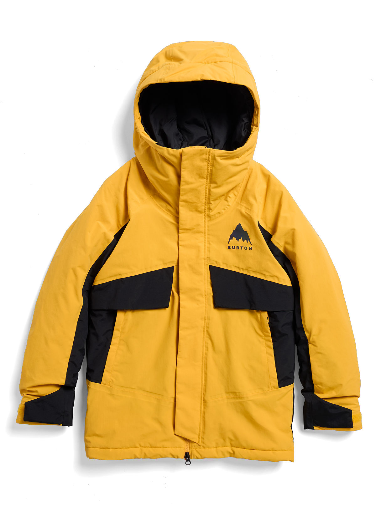 Kids' Burton Ascutney 2L Jacket - Goldenrod/True Black - Burton Jacket Outerwear