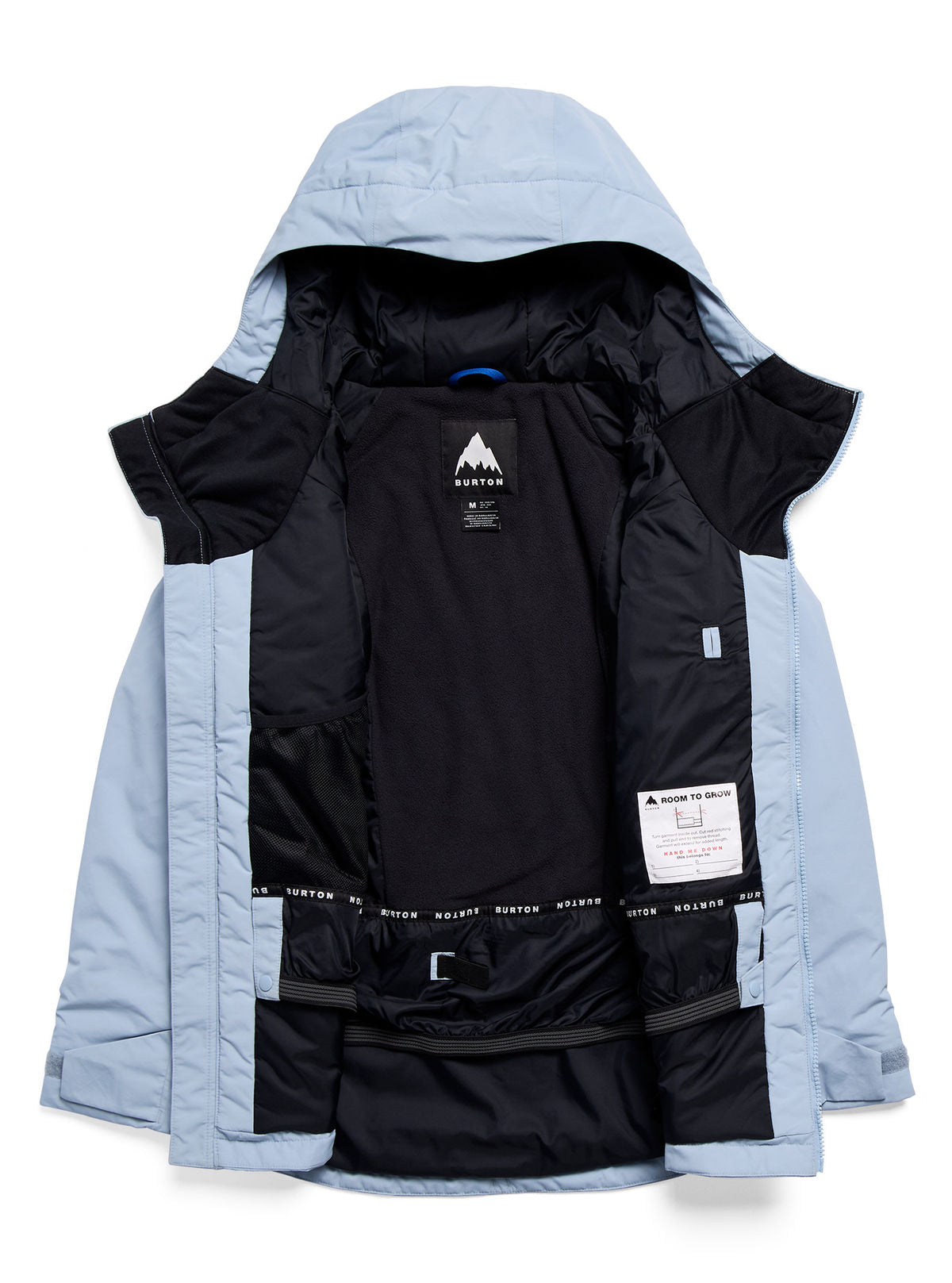 Kids' Burton Hillslope Jacket - Dusty Blue - Burton Jacket Outerwear - alternate view 5