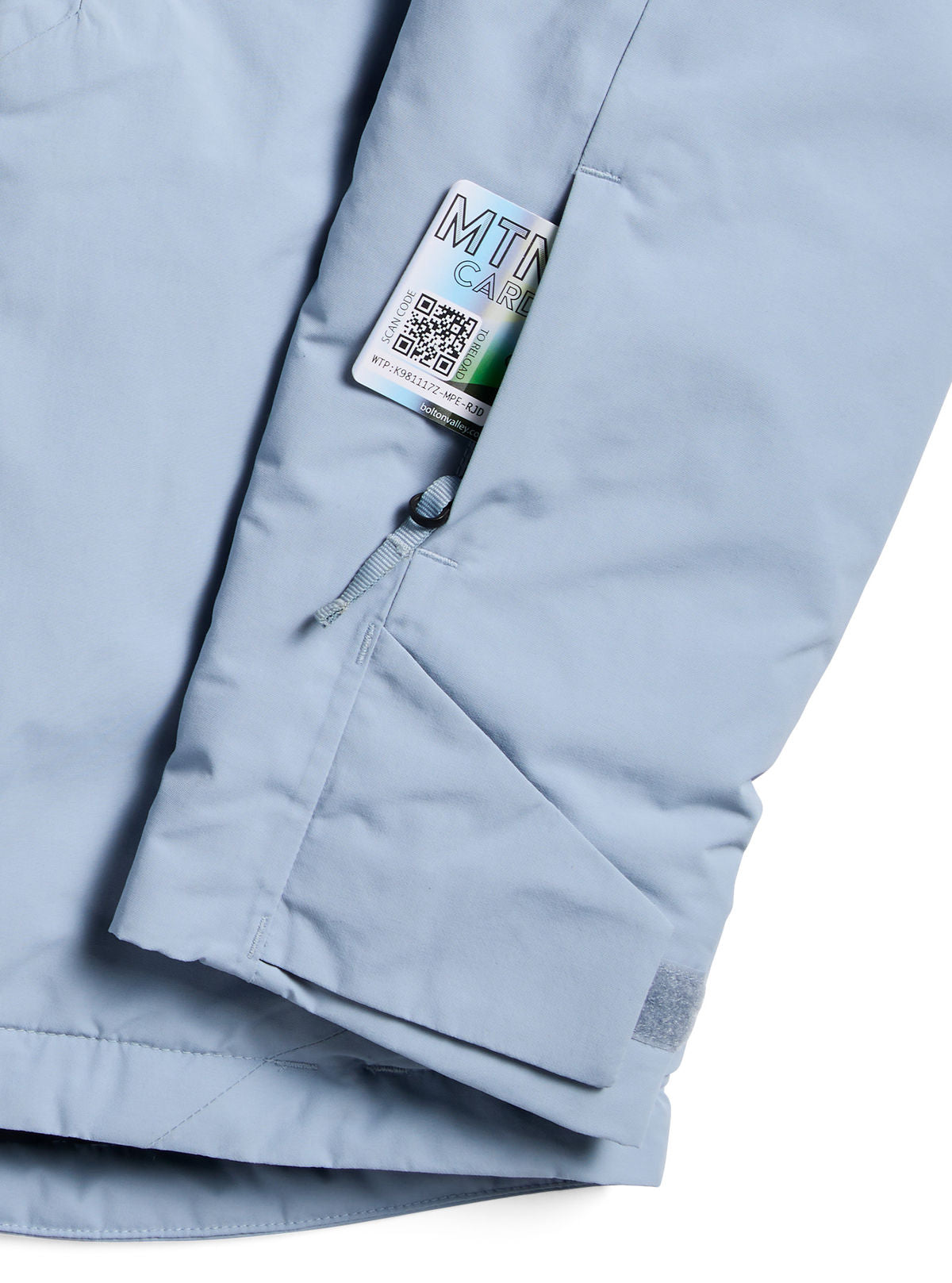 Kids' Burton Hillslope Jacket - Dusty Blue - Burton Jacket Outerwear - alternate view 2