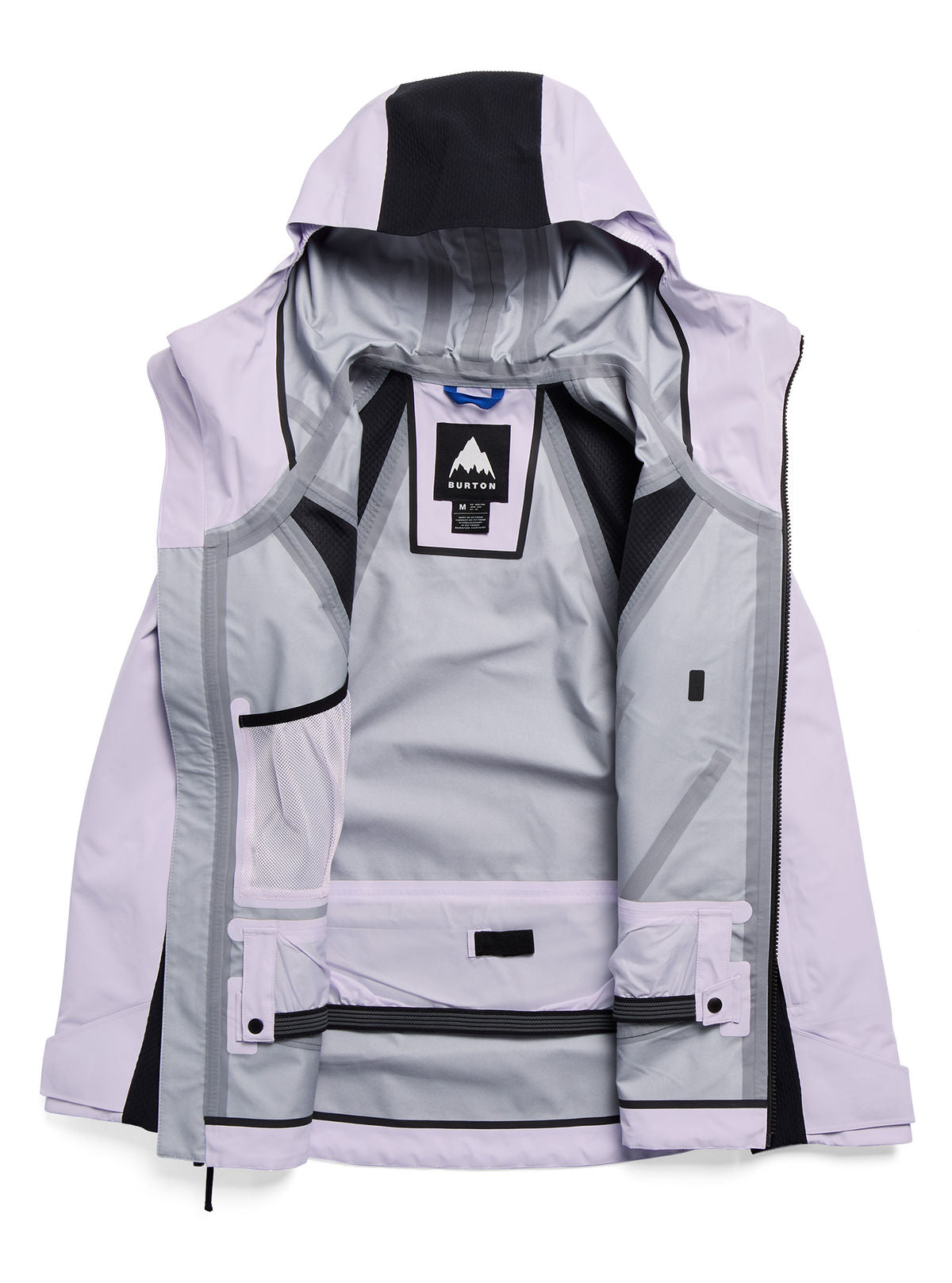 Kids' Burton Outbeam 3L Jacket System - Moondust Purple/True Black - Burton Jacket Outerwear - alternate view 8