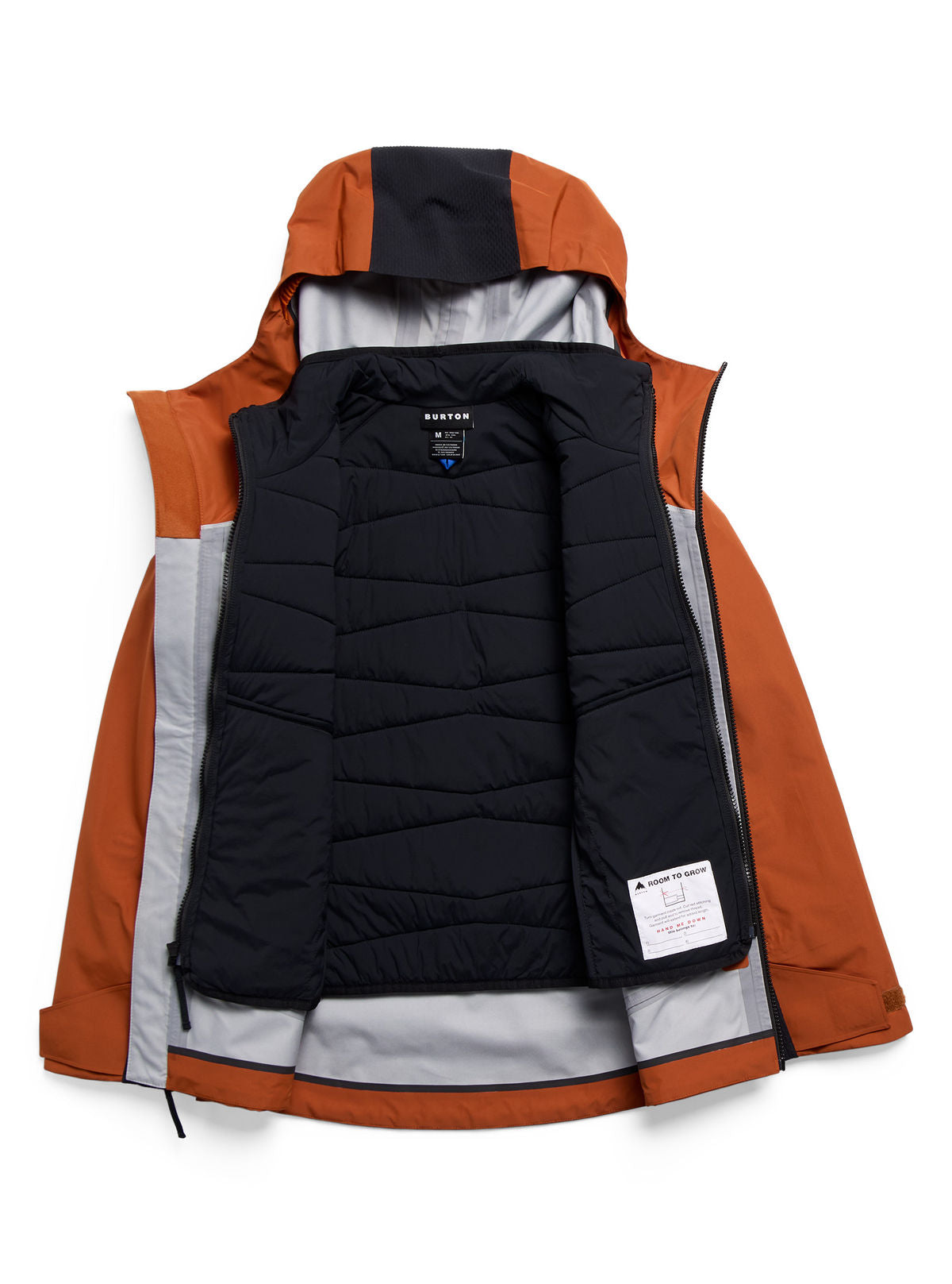 Kids' Burton Outbeam 3L Jacket System - Spiced Chai/True Black - Burton Jacket Outerwear - alternate view 7