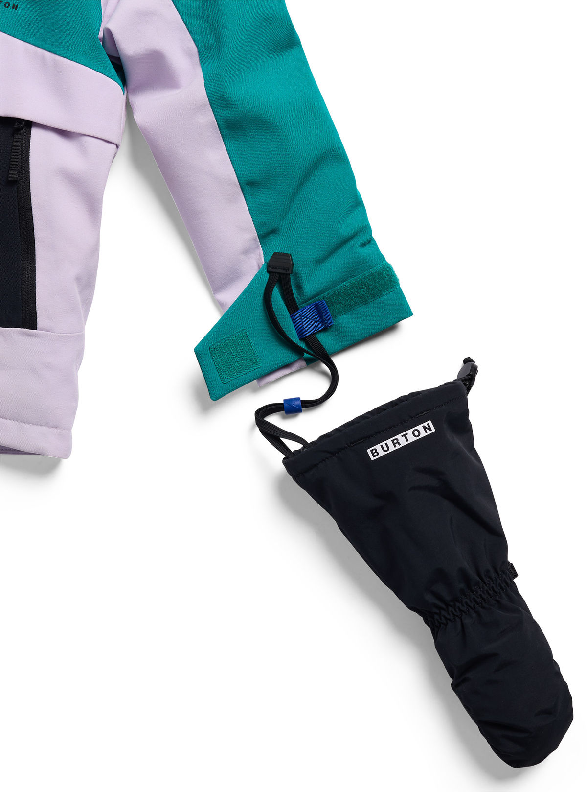 Toddlers' Burton Ascutney 2L Jacket - Pacific Teal/Moondust Purple/True Black - Burton Jacket Outerwear - alternate view 2