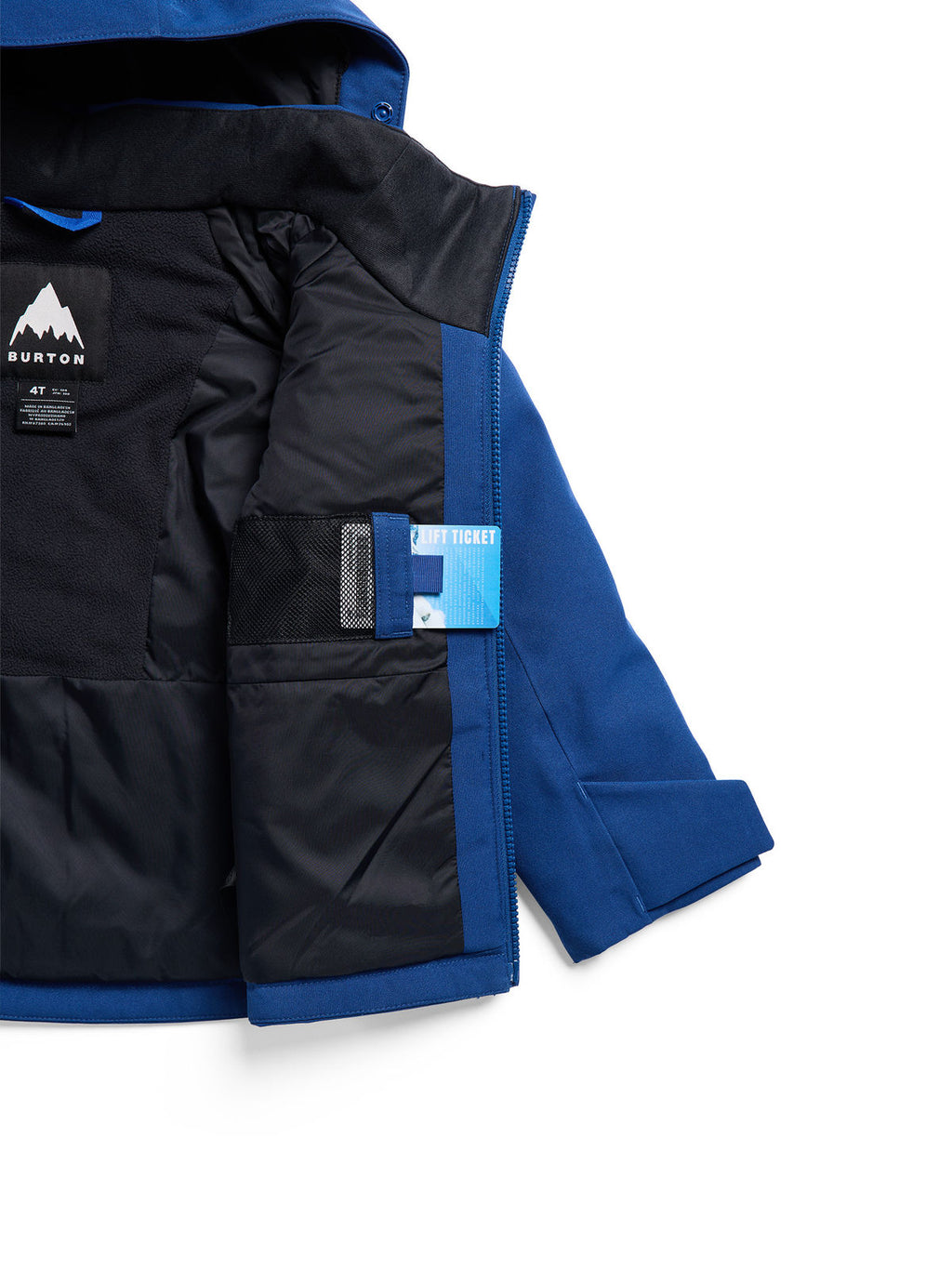 Toddlers' Burton Hillslope 2L Jacket - Twilight Blue - Burton Jacket Outerwear - alternate view 3