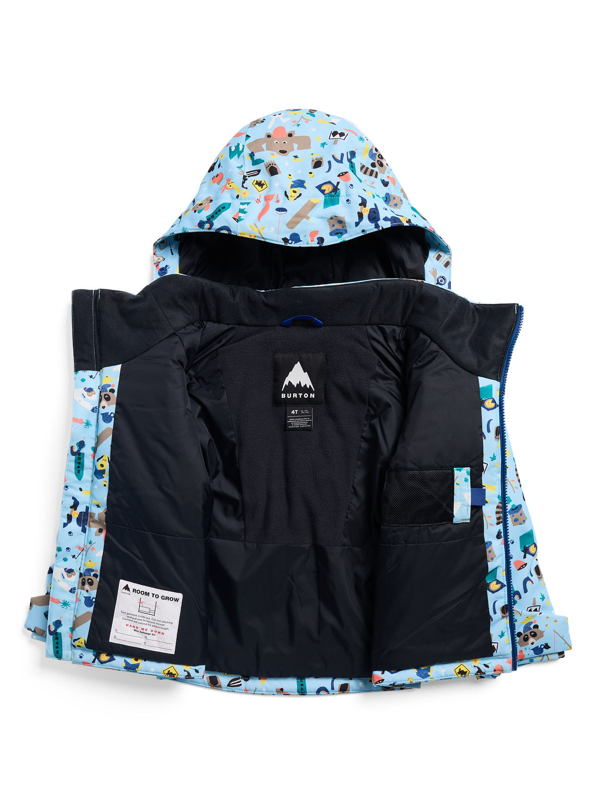 Toddlers' Burton Hillslope 2L Jacket - Critters - Burton Jacket Outerwear - alternate view 6