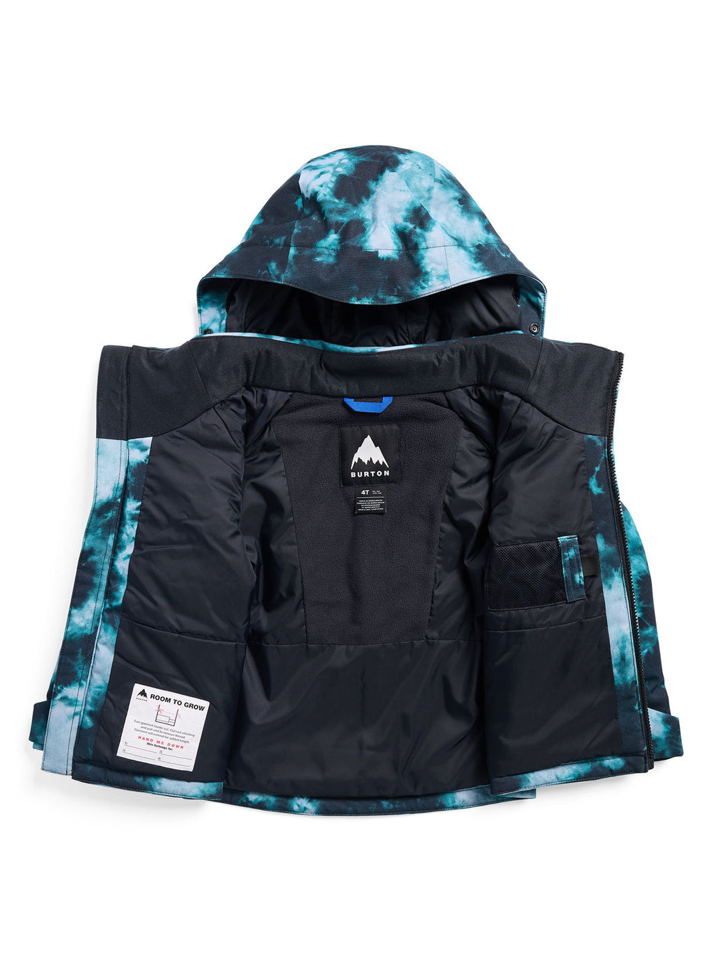 Toddlers' Burton Hillslope 2L Jacket - Crumple Dye - Burton Jacket Outerwear - alternate view 6