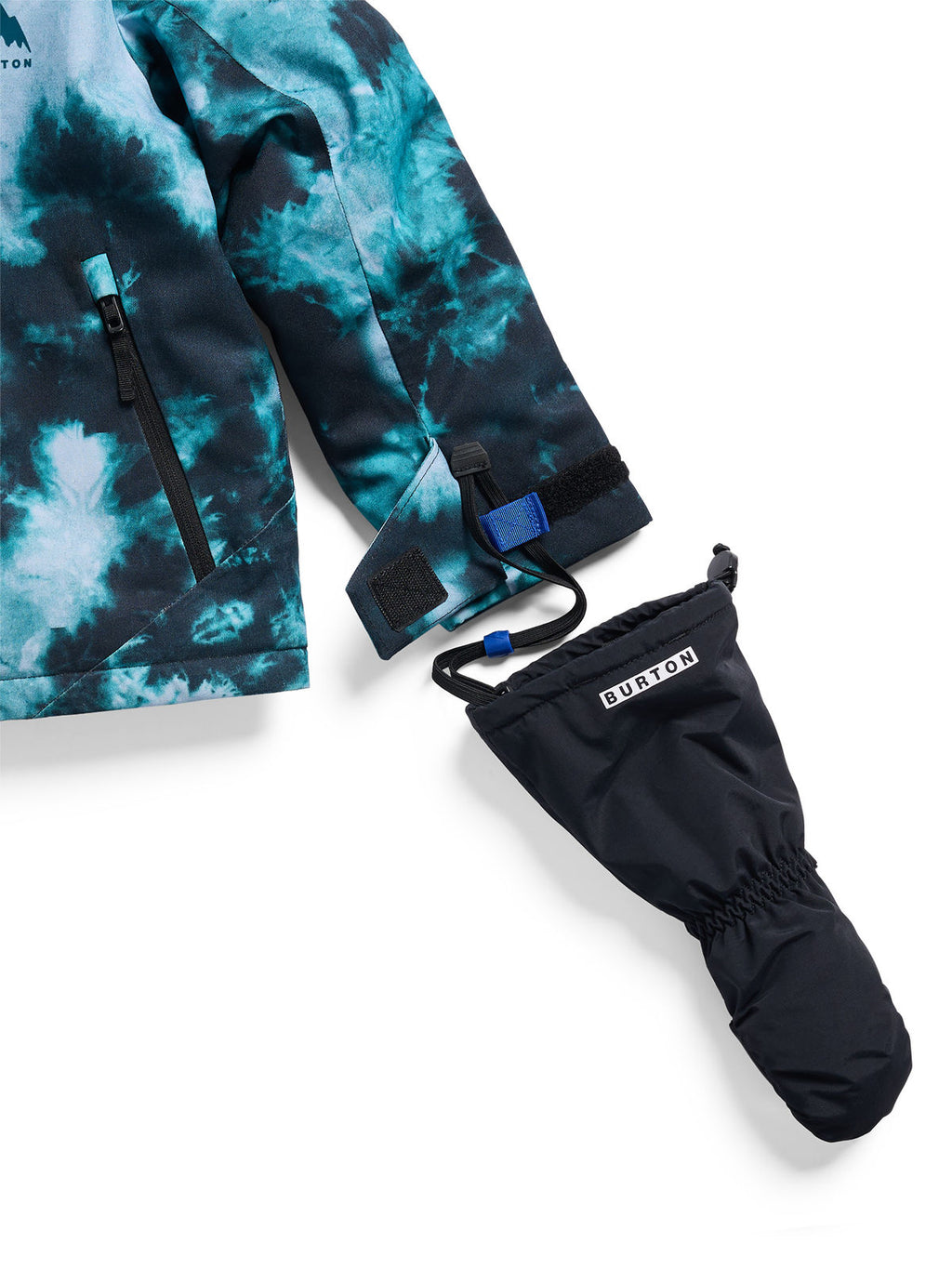 Toddlers' Burton Hillslope 2L Jacket - Crumple Dye - Burton Jacket Outerwear - alternate view 2