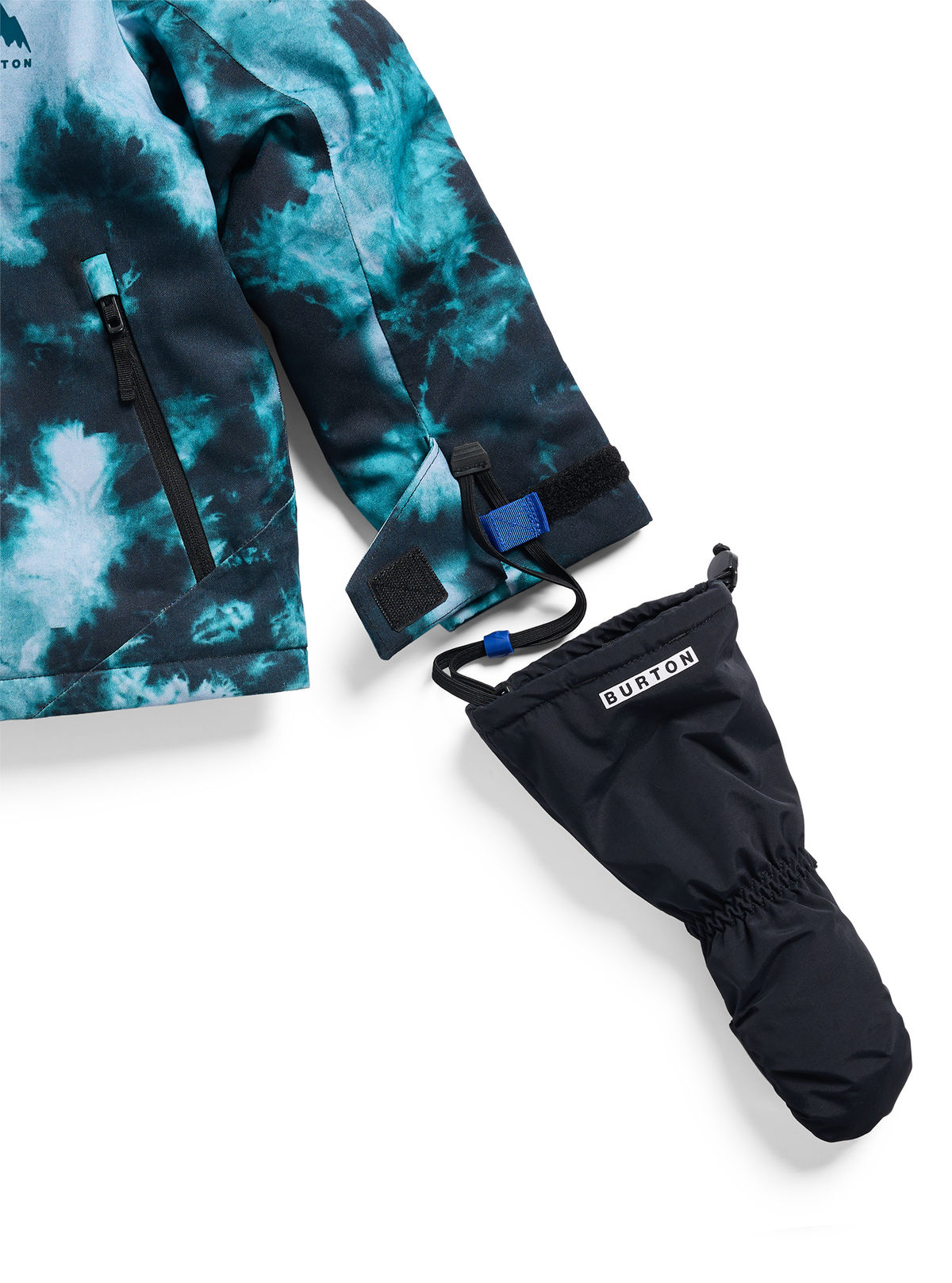 Toddlers' Burton Hillslope 2L Jacket - Crumple Dye - Burton Jacket Outerwear - alternate view 2