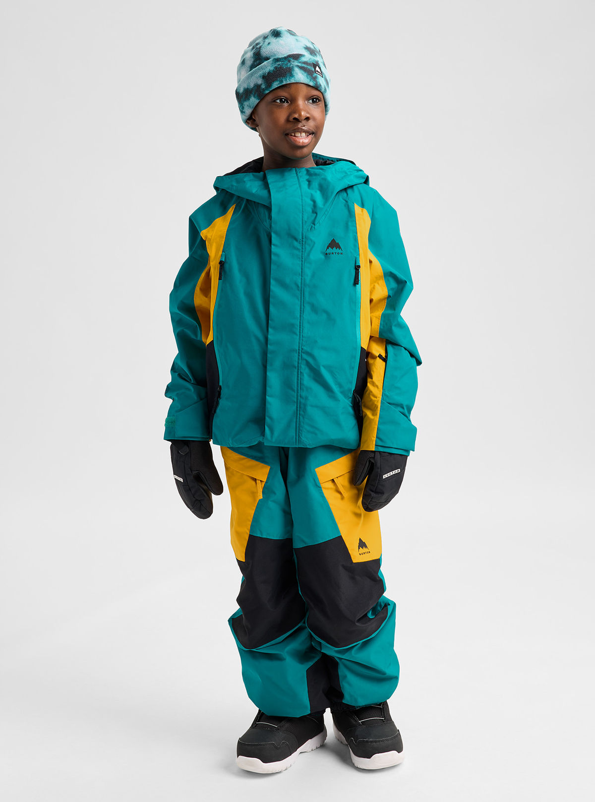Kids' Burton GORE-TEX Shell Jacket - Pacific Teal/Goldenrod/True Black - Burton Jacket Outerwear - alternate view 2
