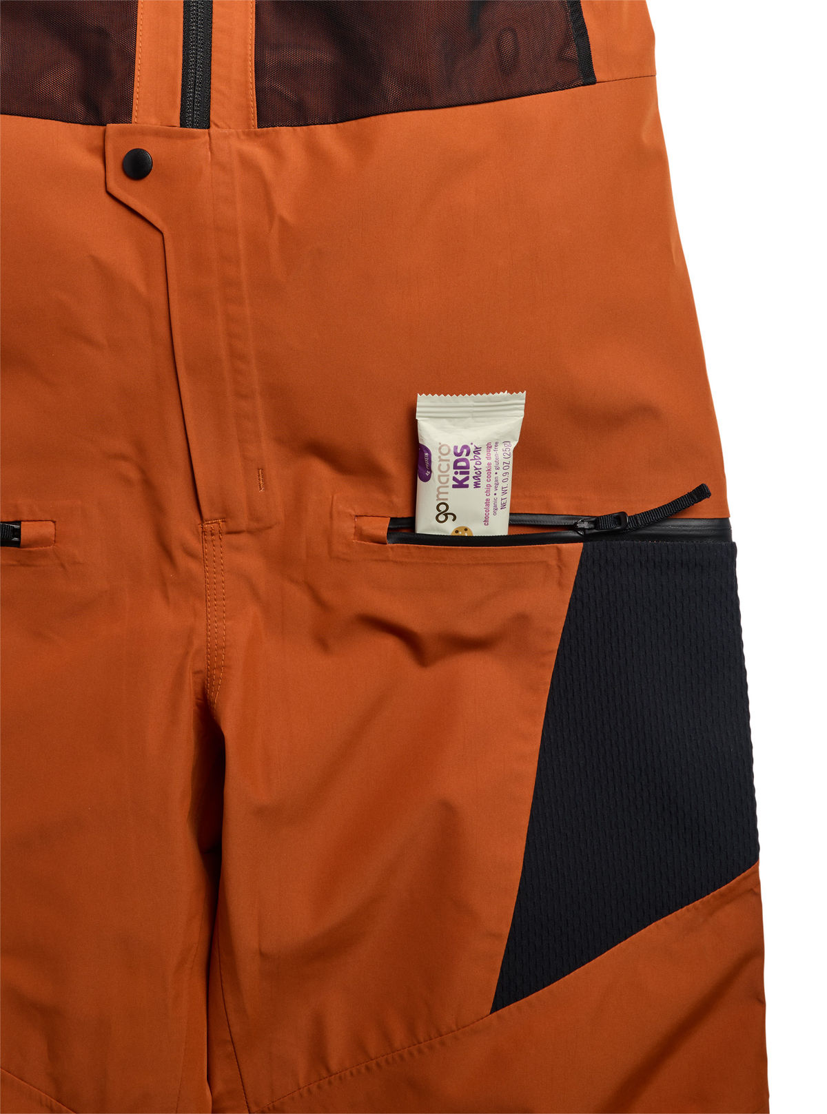 Kids' Burton Outbeam 3L Bib Pants - Spiced Chai/True Black - Burton Pants Outerwear - alternate view 5