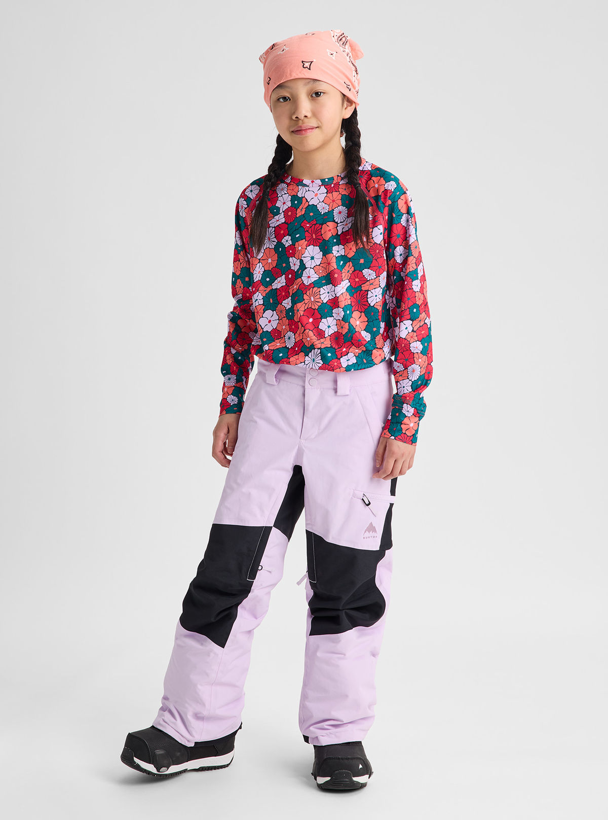 Kids' Burton Skylar 2L Pants - Moondust Purple - Burton Pants Outerwear - alternate view 2