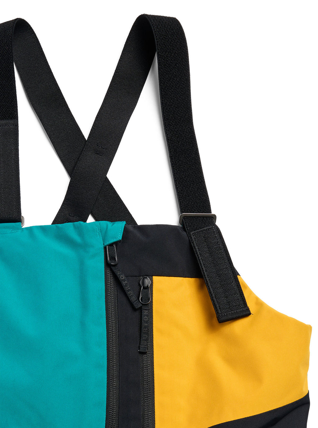 Kids' Burton Powline GORE-TEX Bib Pants - Pacific Teal/Goldenrod/True Black - Burton Pants Outerwear - alternate view 6