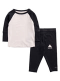 Kids' Burton and Toddlers' Burton Midweight Base Layer Set - Stout White True Black - Burton Pants Base