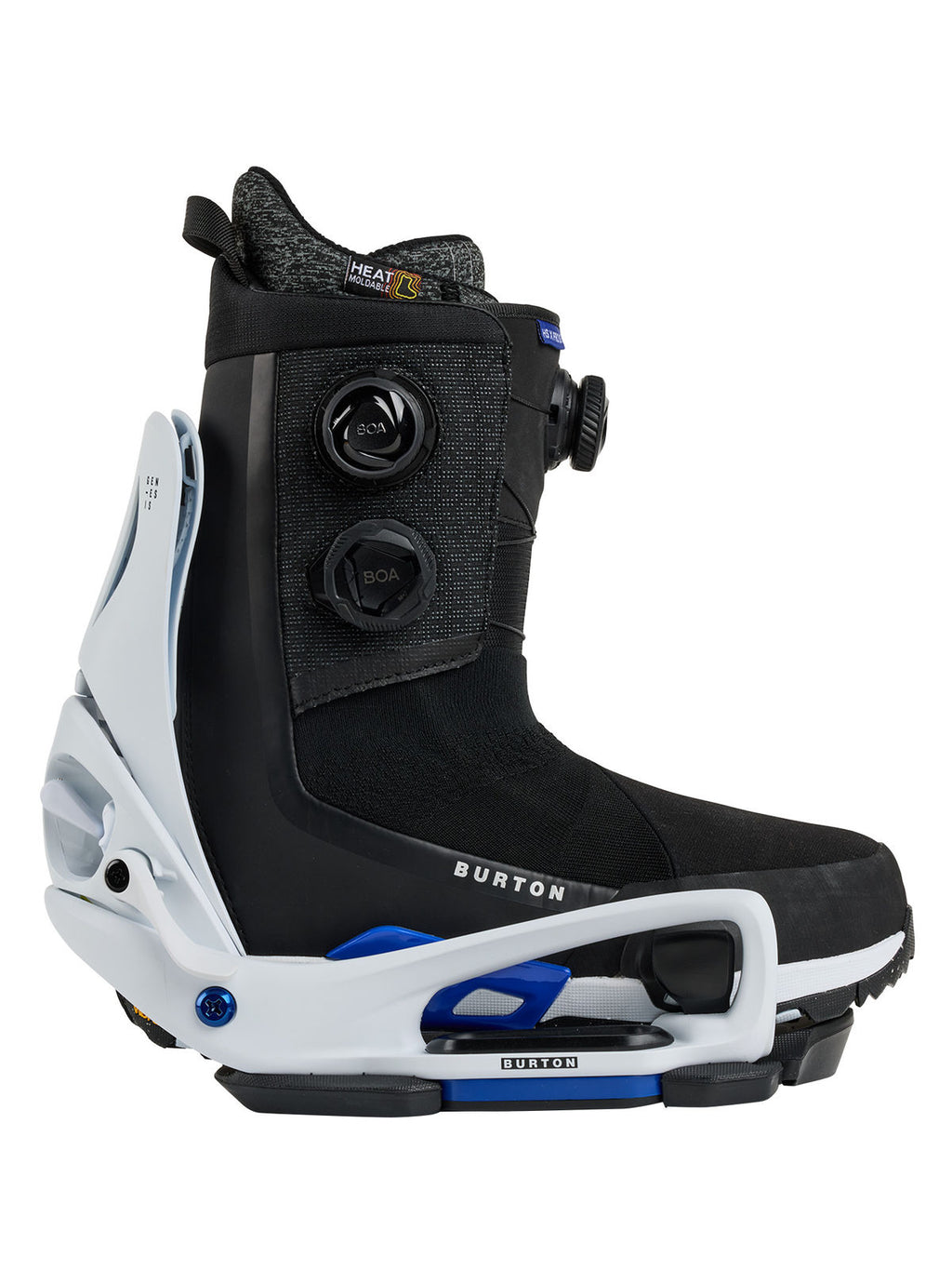 Men's Burton Step On Genesis EST Snowboard Bindings - White - Burton Bindings Step On - alternate view 5