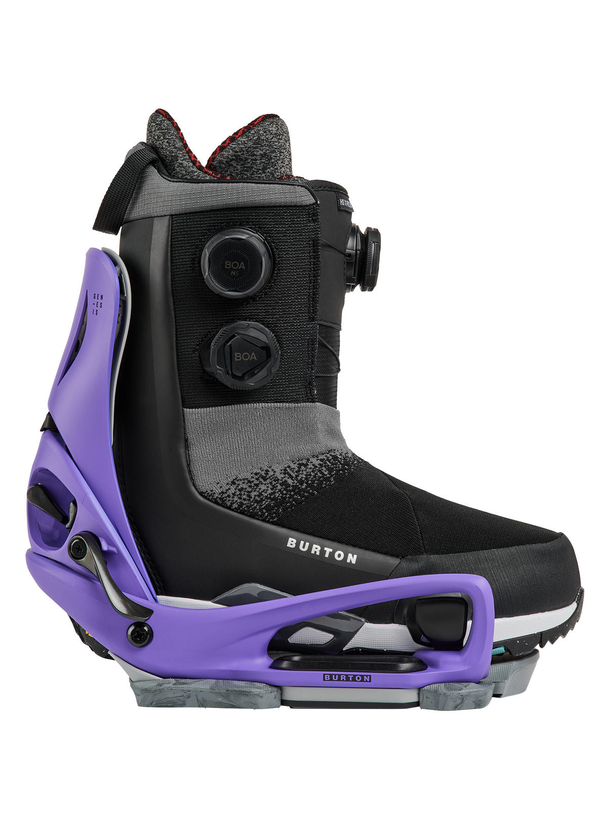 Men's Burton Step On Genesis EST Snowboard Bindings - Purple Voltage - Burton Bindings Step On - alternate view 5