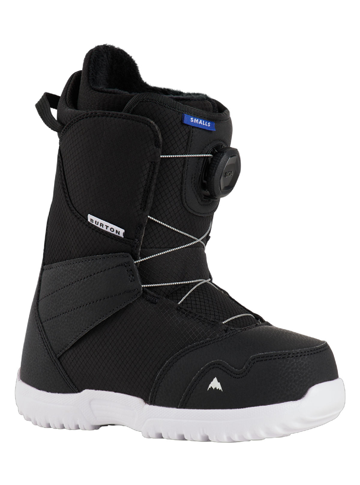 Kids' Burton Smalls BOA Snowboard Boots - Black - Burton Boots Strap