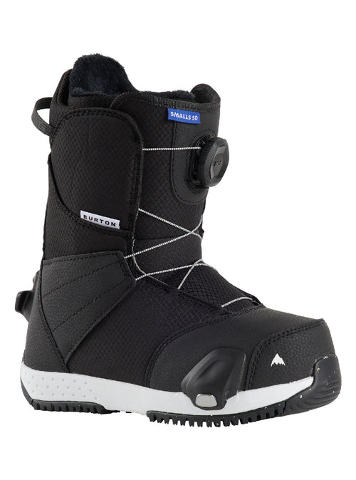 Kids' Burton Smalls Step On Snowboard Boots - Black - Burton Boots Step On