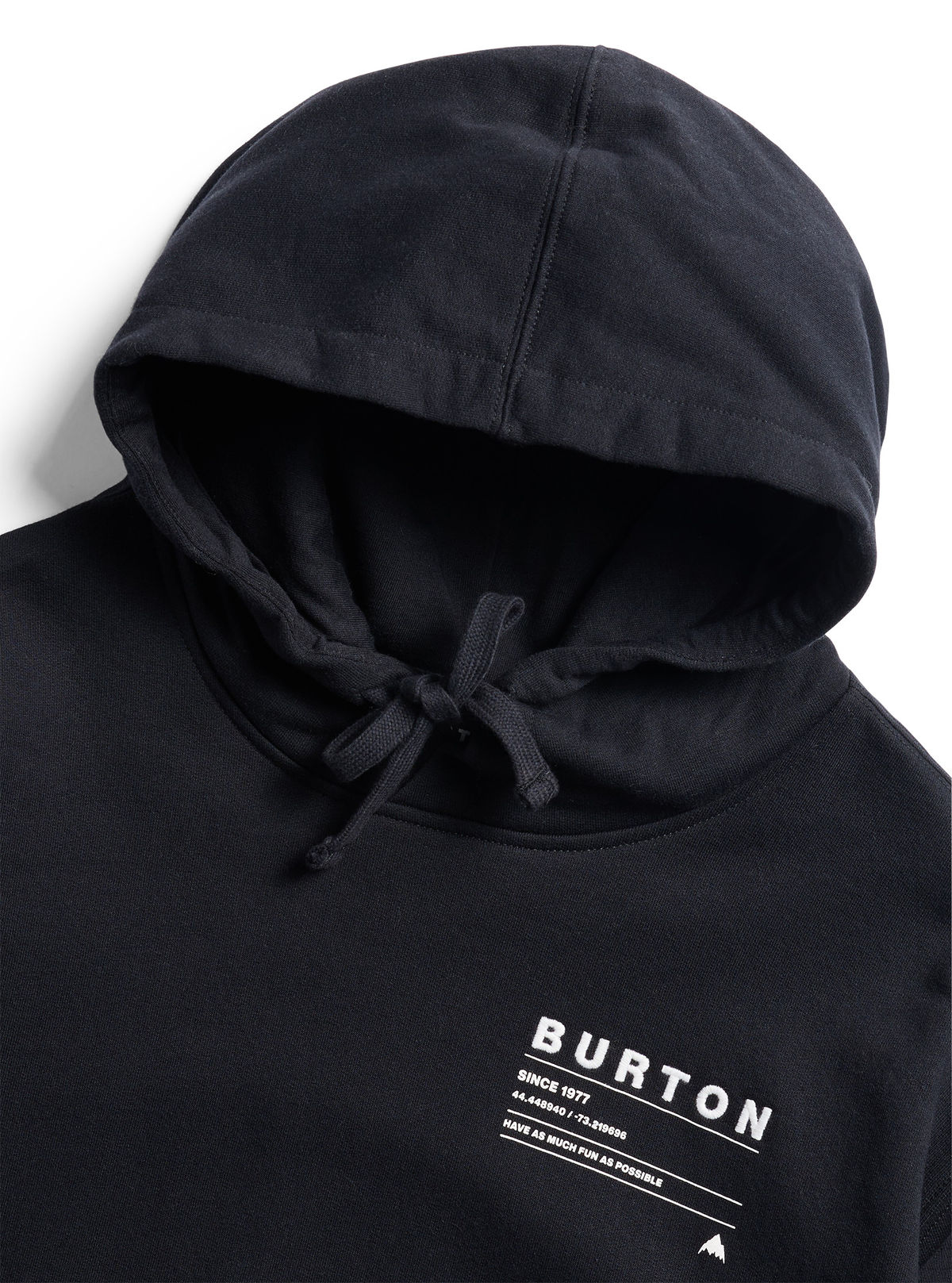 Burton Moretown Pullover Hoodie - True Black - Pullover Hoodie Apparel