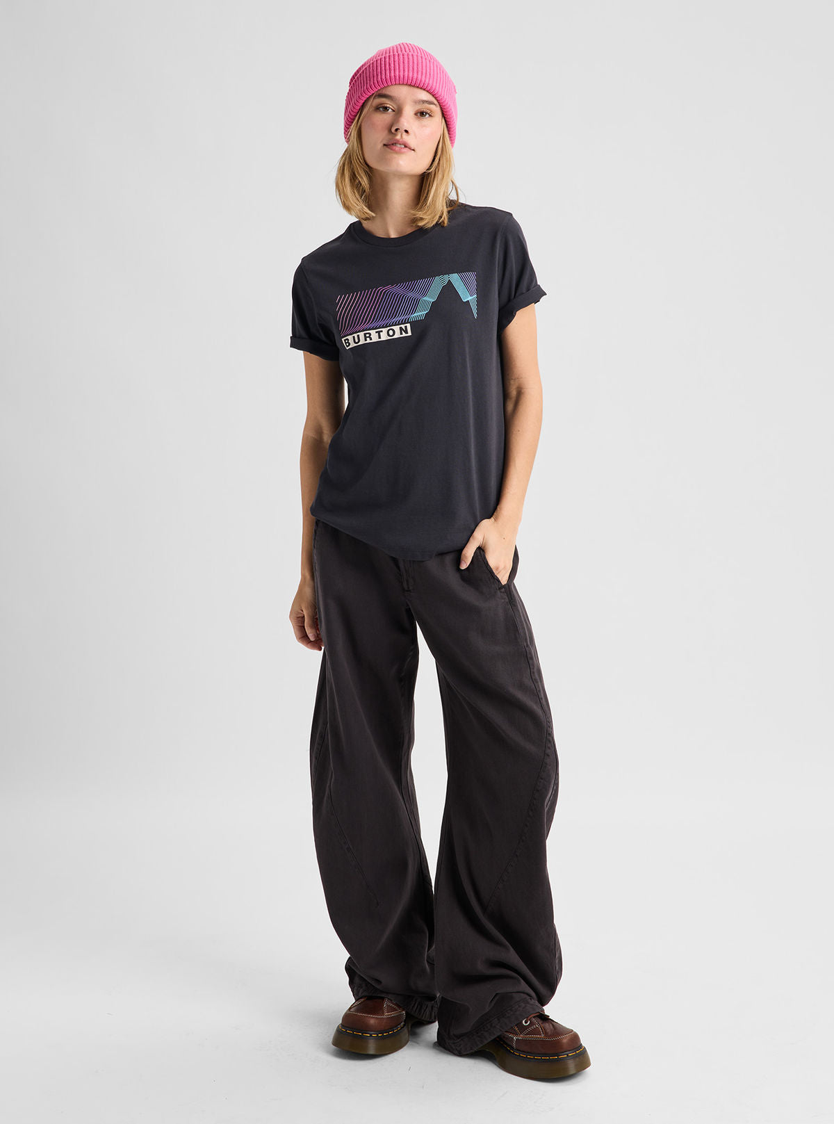 Burton Elmore Short Sleeve T-Shirt - True Black - Burton SS Tee Apparel - alternate view 2