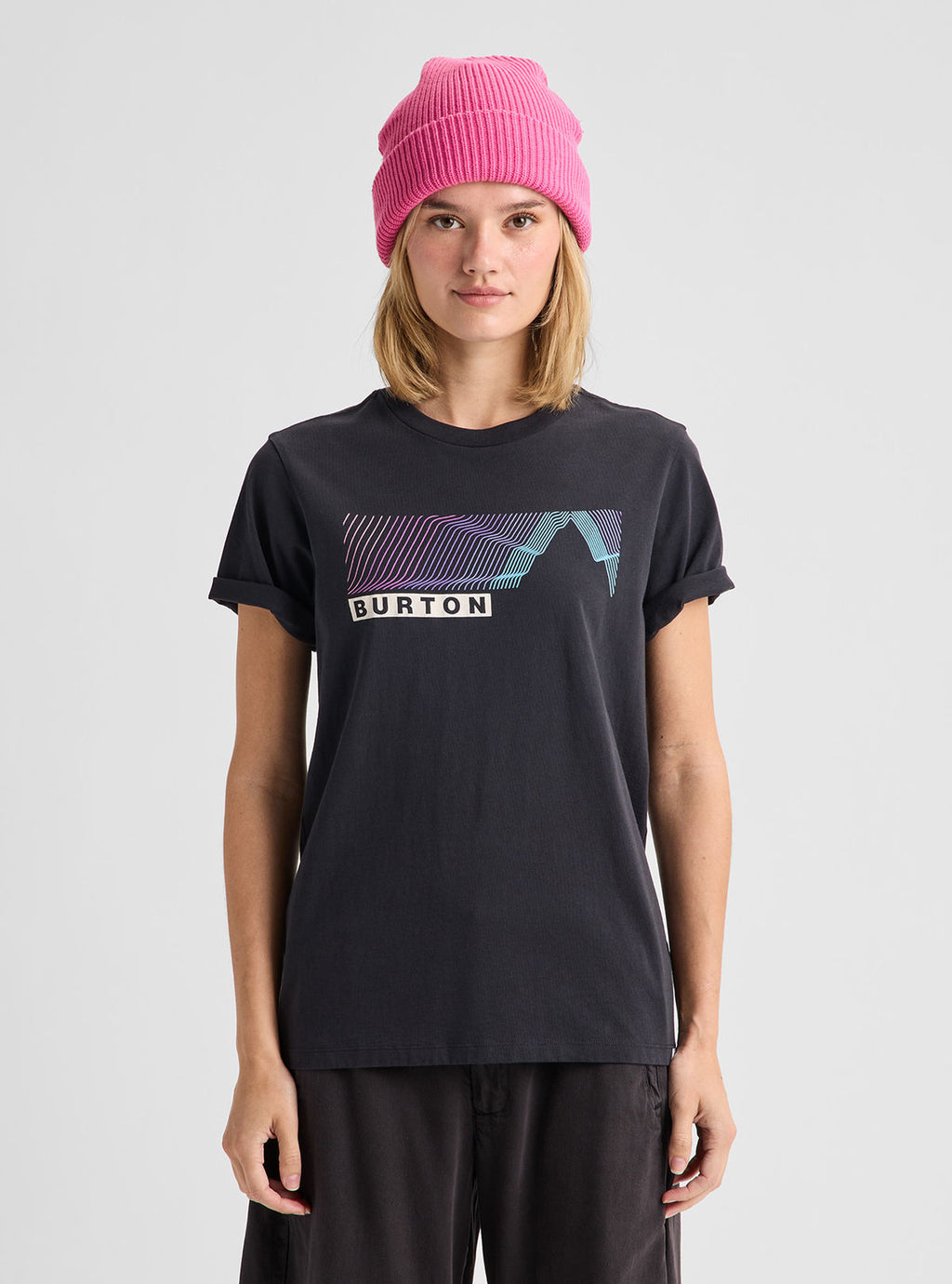 Burton Elmore Short Sleeve T-Shirt - True Black - Burton SS Tee Apparel - alternate view 3