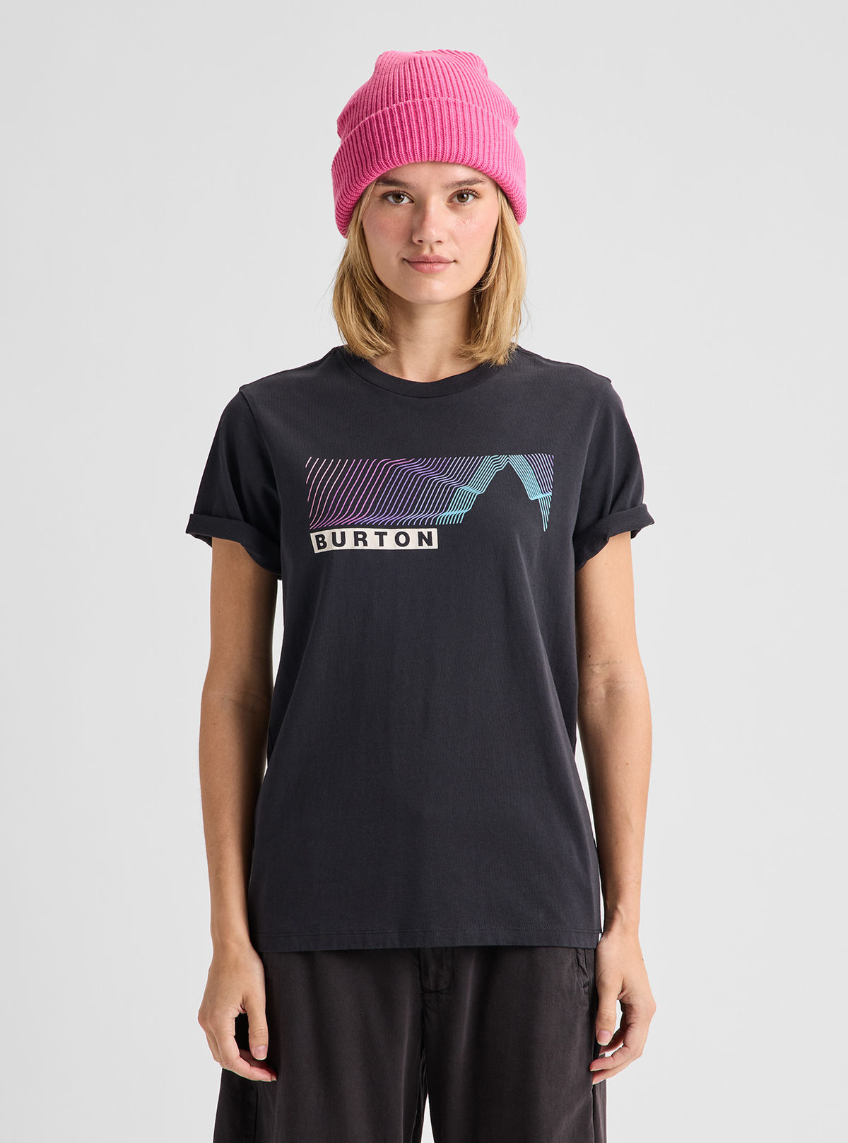 Burton Elmore Short Sleeve T-Shirt - True Black - Burton SS Tee Apparel - alternate view 3