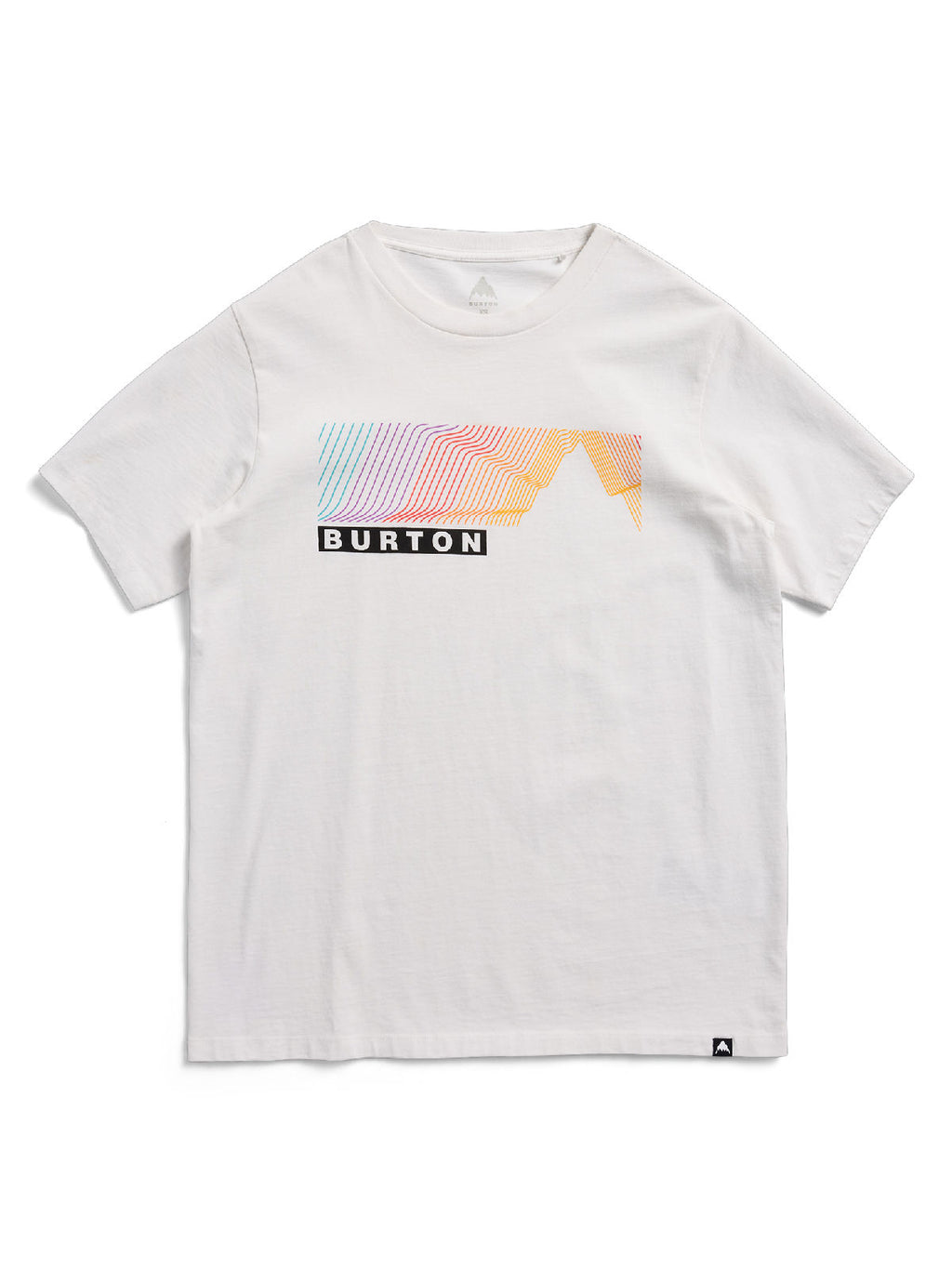 Burton Elmore Short Sleeve T-Shirt - Stout White - Burton SS Tee Apparel