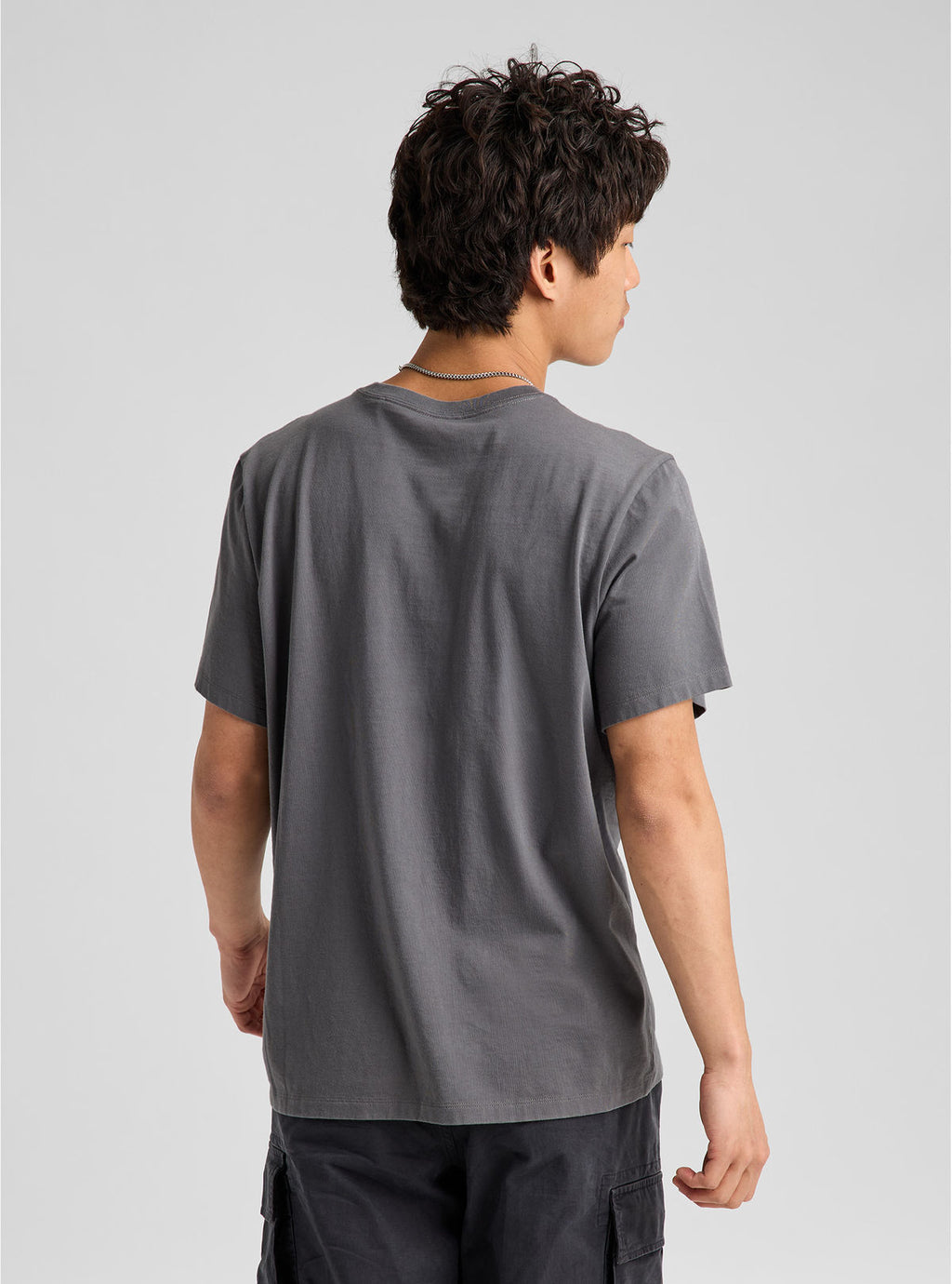 Burton Elmore Short Sleeve T-Shirt - Gotham Gray - Burton SS Tee Apparel - alternate view 8