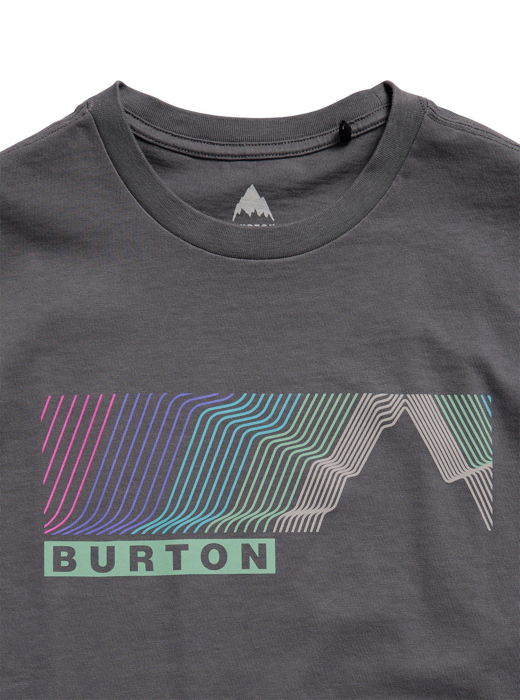 Burton Elmore Short Sleeve T-Shirt - Gotham Gray - Burton SS Tee Apparel - alternate view 5