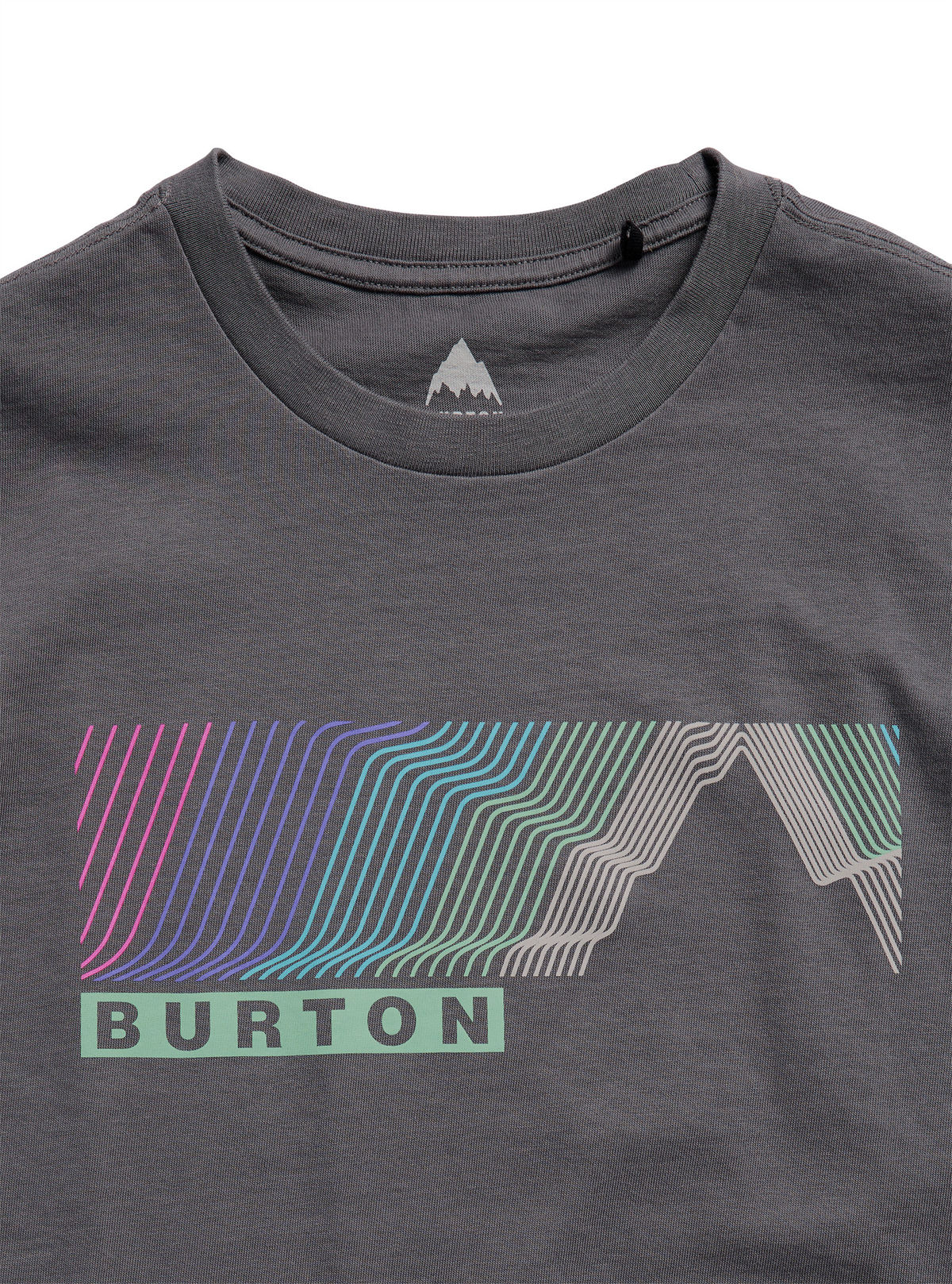 Burton Elmore Short Sleeve T-Shirt - Gotham Gray - Burton SS Tee Apparel - alternate view 5