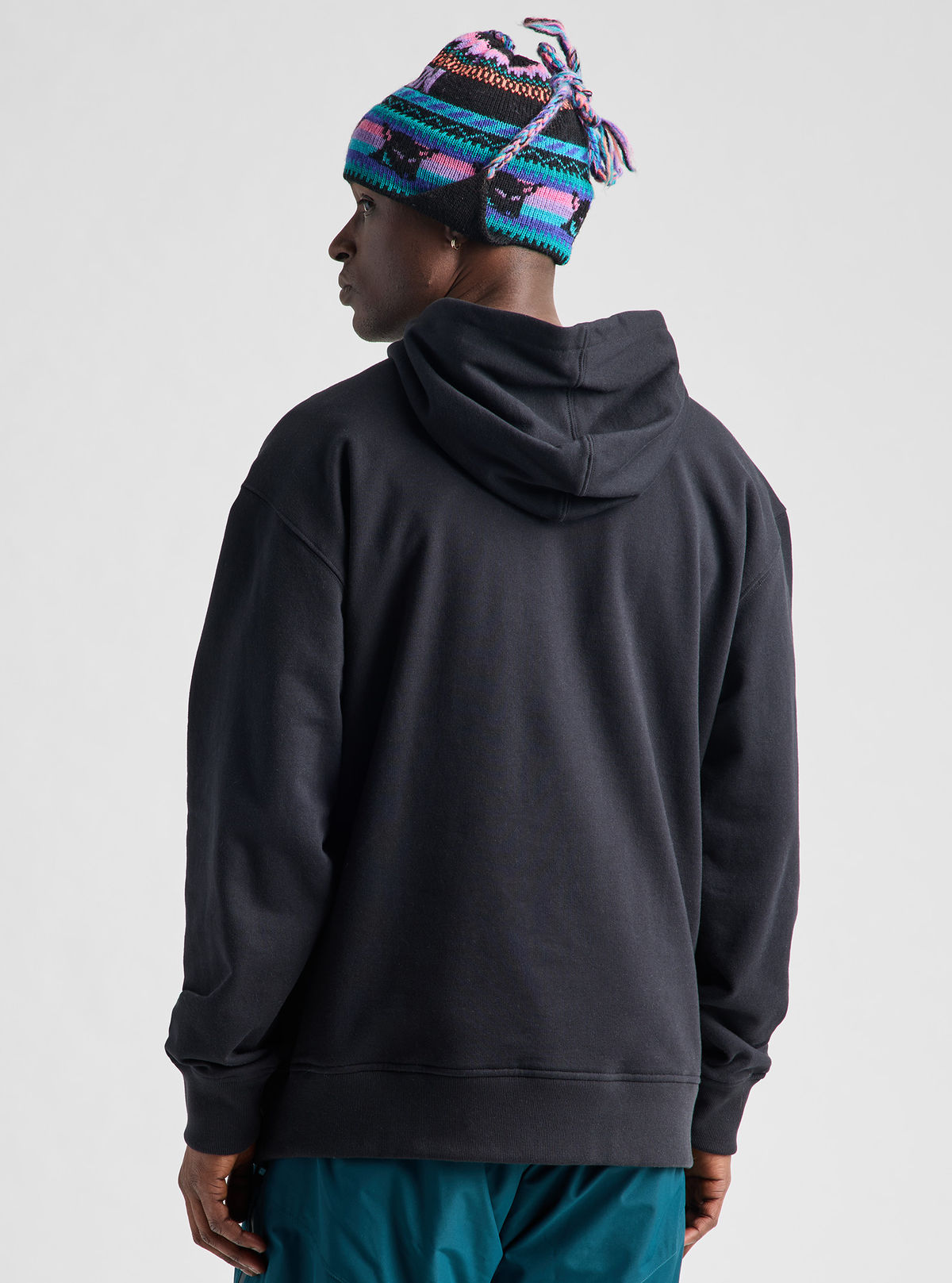 Burton Elmore Pullover Hoodie - True Black - Burton Pullover Hoodie Apparel - alternate view 4