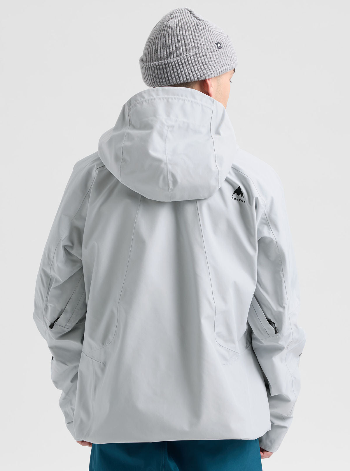 Men's Burton Reserve GORE-TEX 2L Jacket - Gray Cloud - Burton Jacket Outerwear - alternate view 4